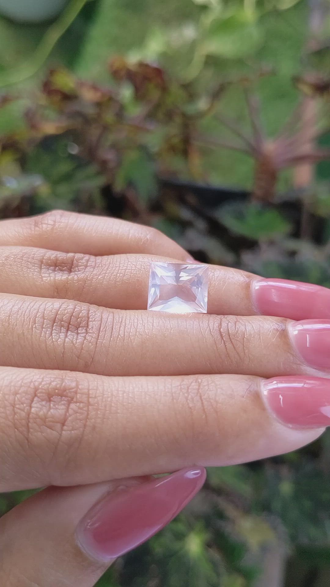 3.55 Ct. White Opal from Madagascar Size Video