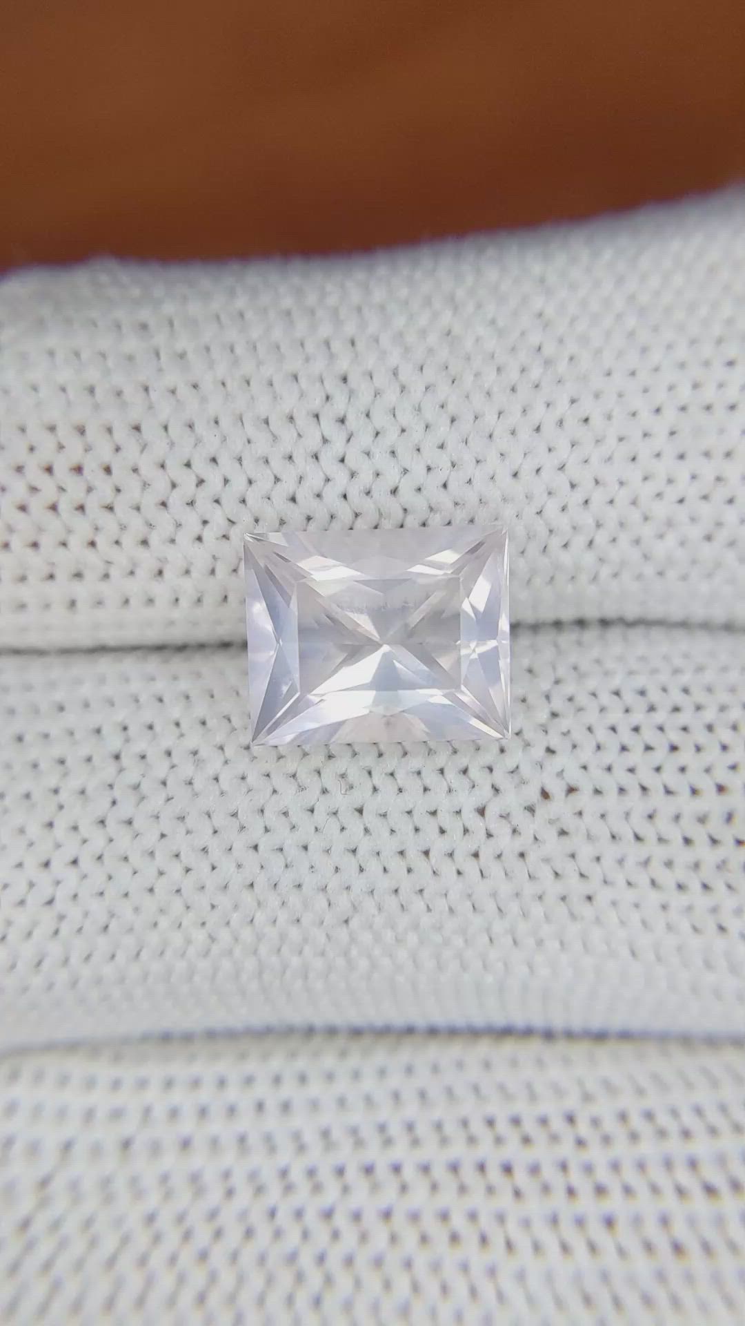 3.55 Ct. White Opal from Madagascar Size Video