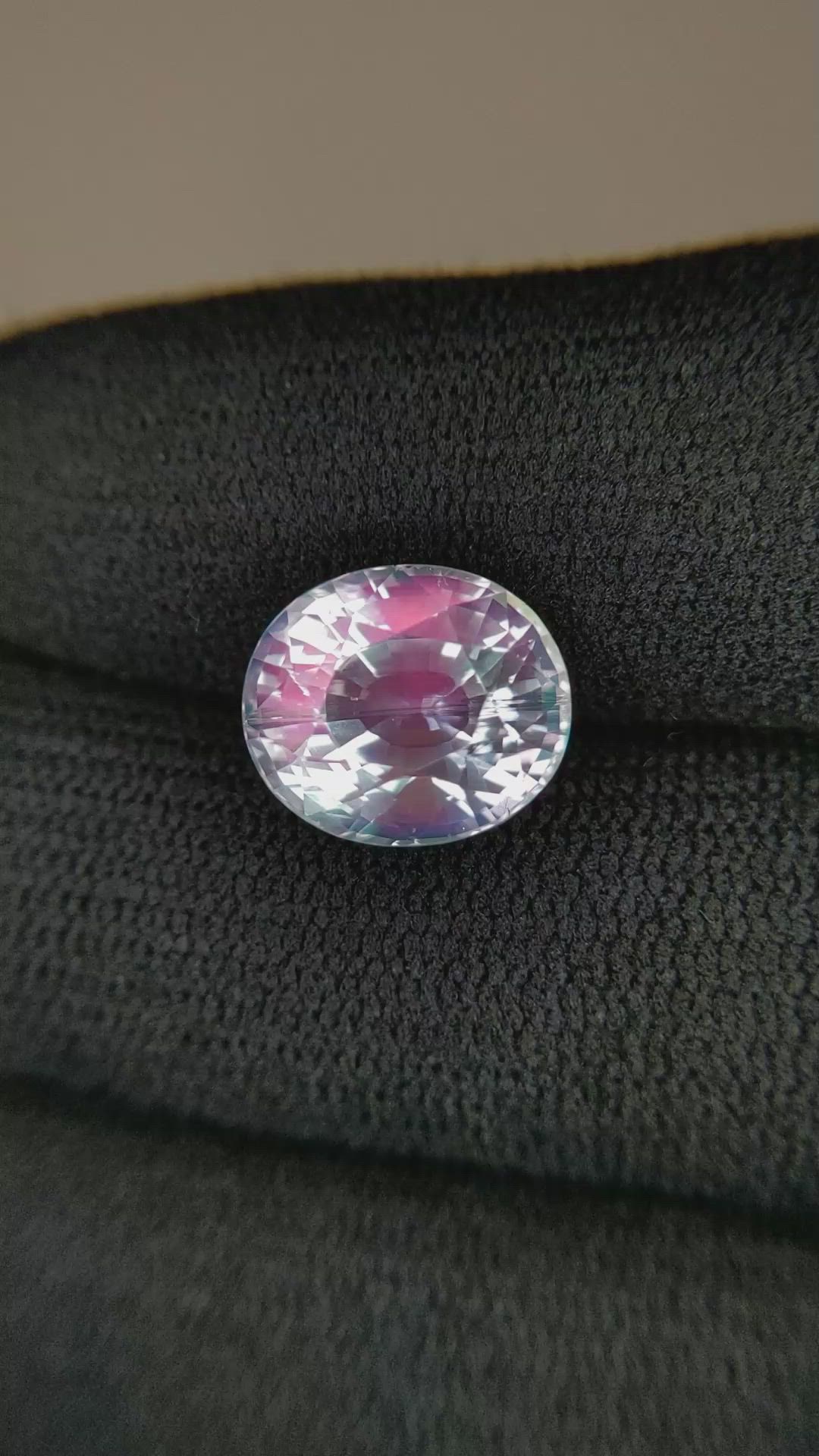 5.51 Ct. Moonstone from Ceylon (Sri Lanka) Size Video