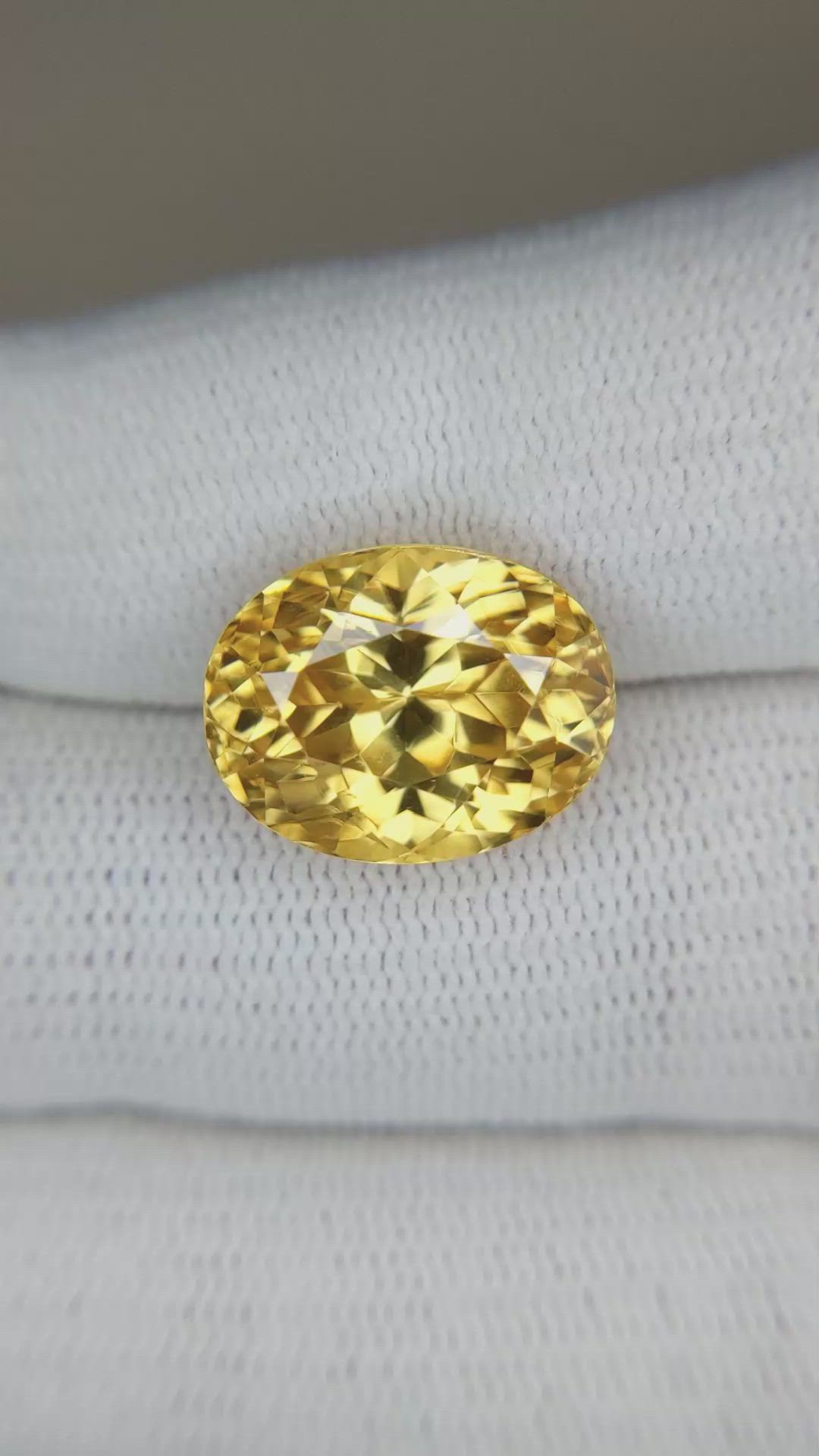 15.39 Ct. Zircon from Tanzania Size Video