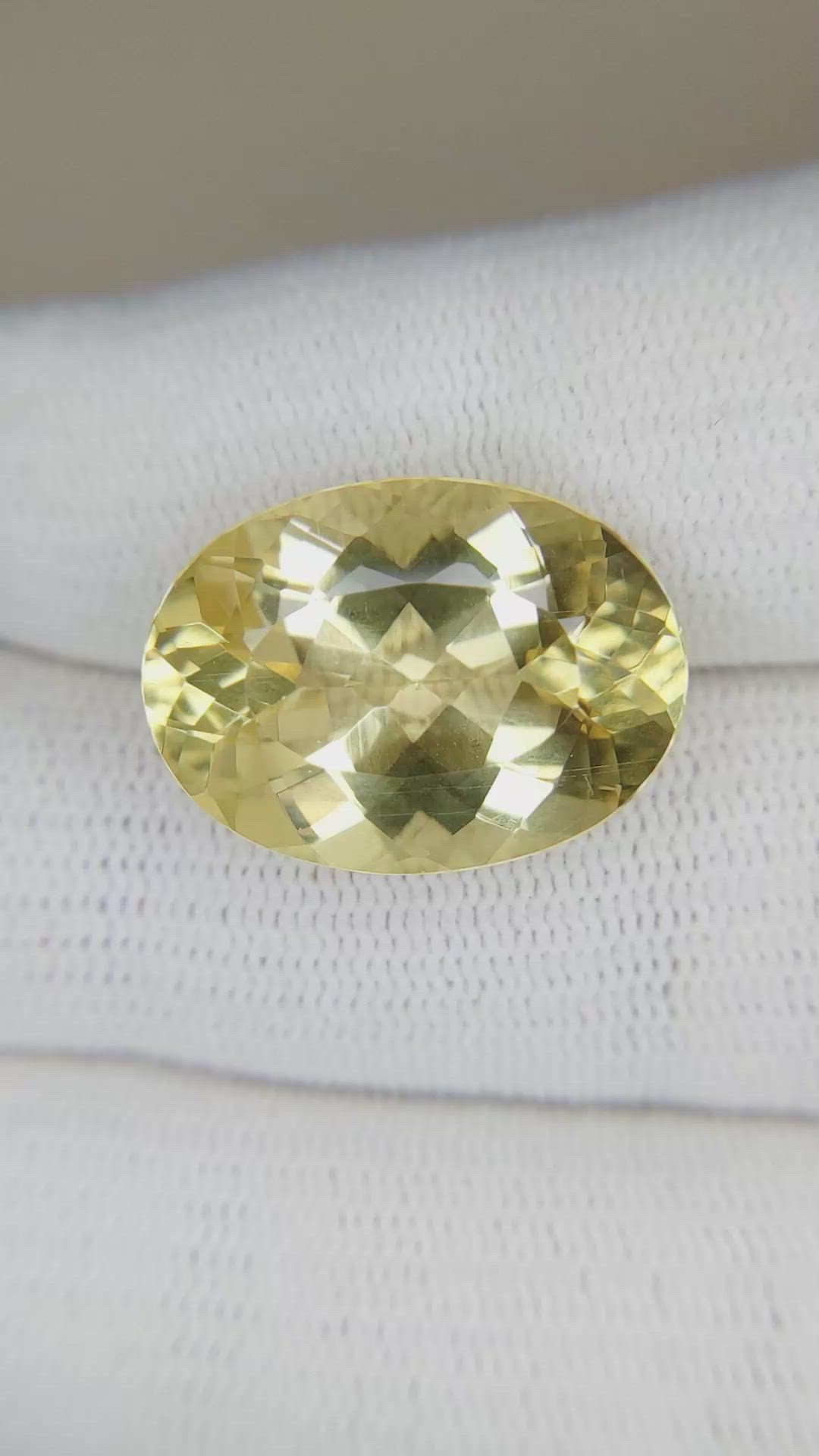 14.17 Ct. Chrysoberyl from Ceylon (Sri Lanka) Size Video