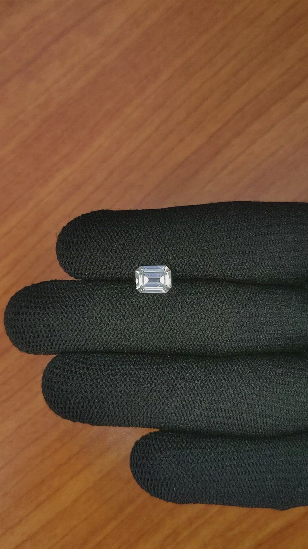 1.75 Ct. White Opal from Ceylon (Sri Lanka) Size Video