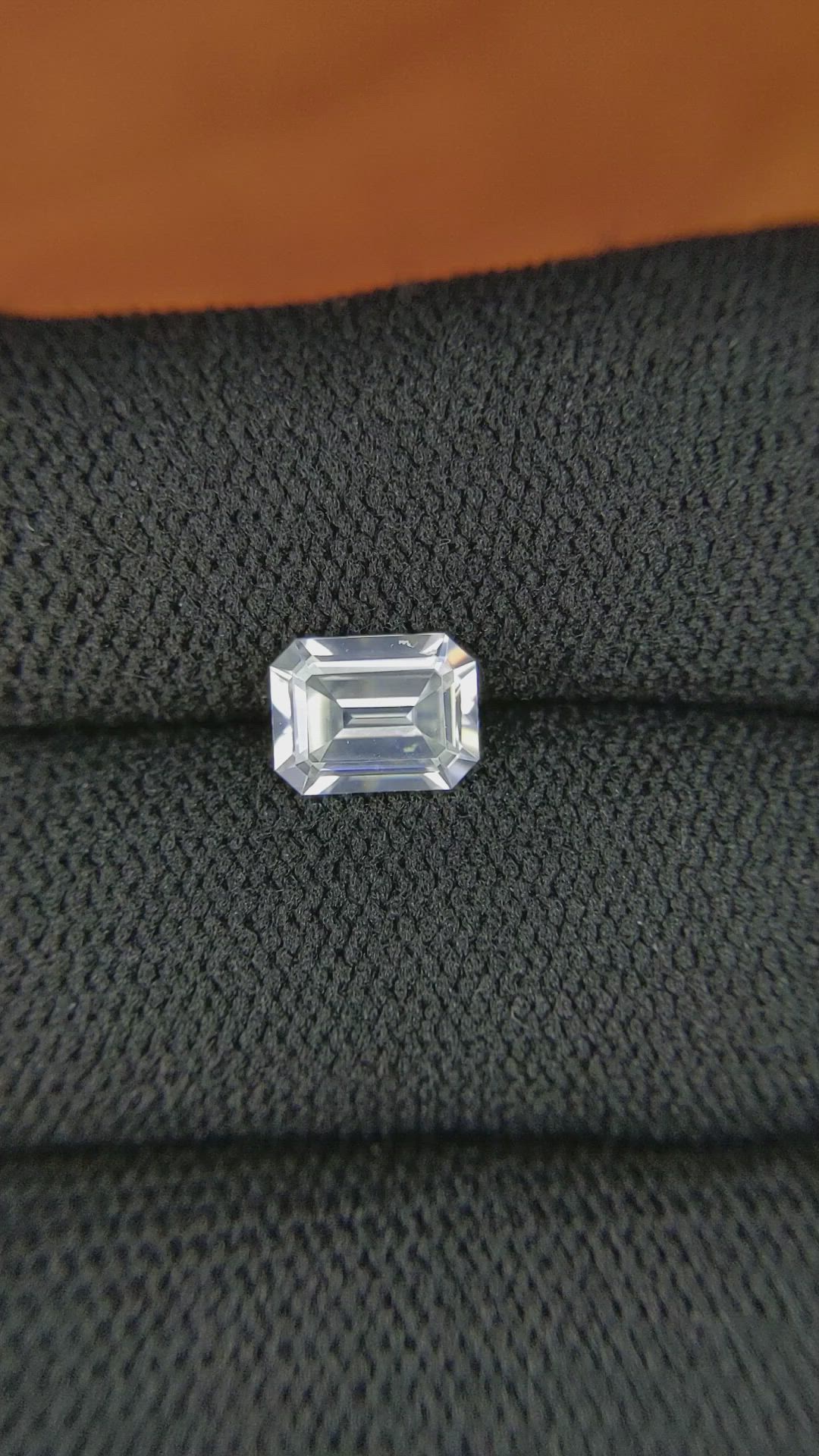 1.75 Ct. White Opal from Ceylon (Sri Lanka) Size Video