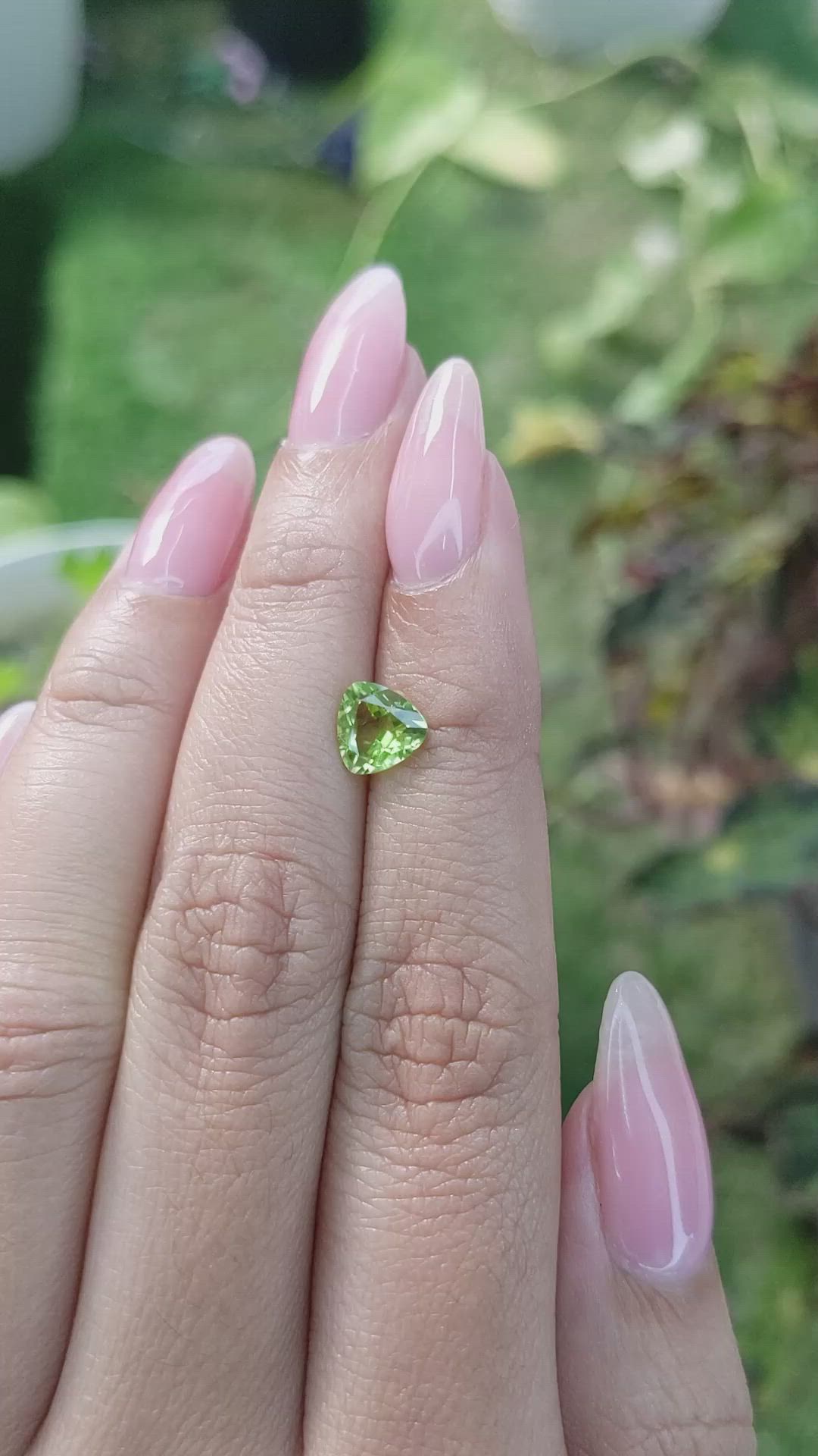 1.05 Ct. White Opal from Madagascar Size Video