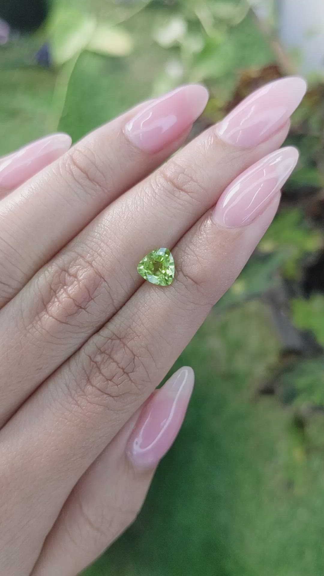 1.05 Ct. White Opal from Madagascar Size Video