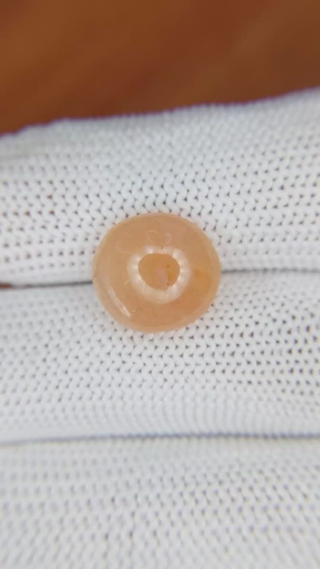 5.68 Ct. Cabochon Agate from Brazil Size Video