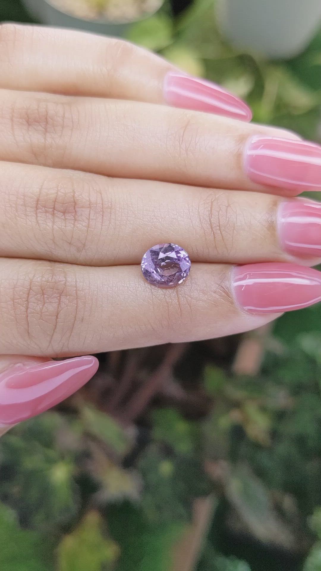 2.23 Ct. Spinel from Ceylon (Sri Lanka) Size Video