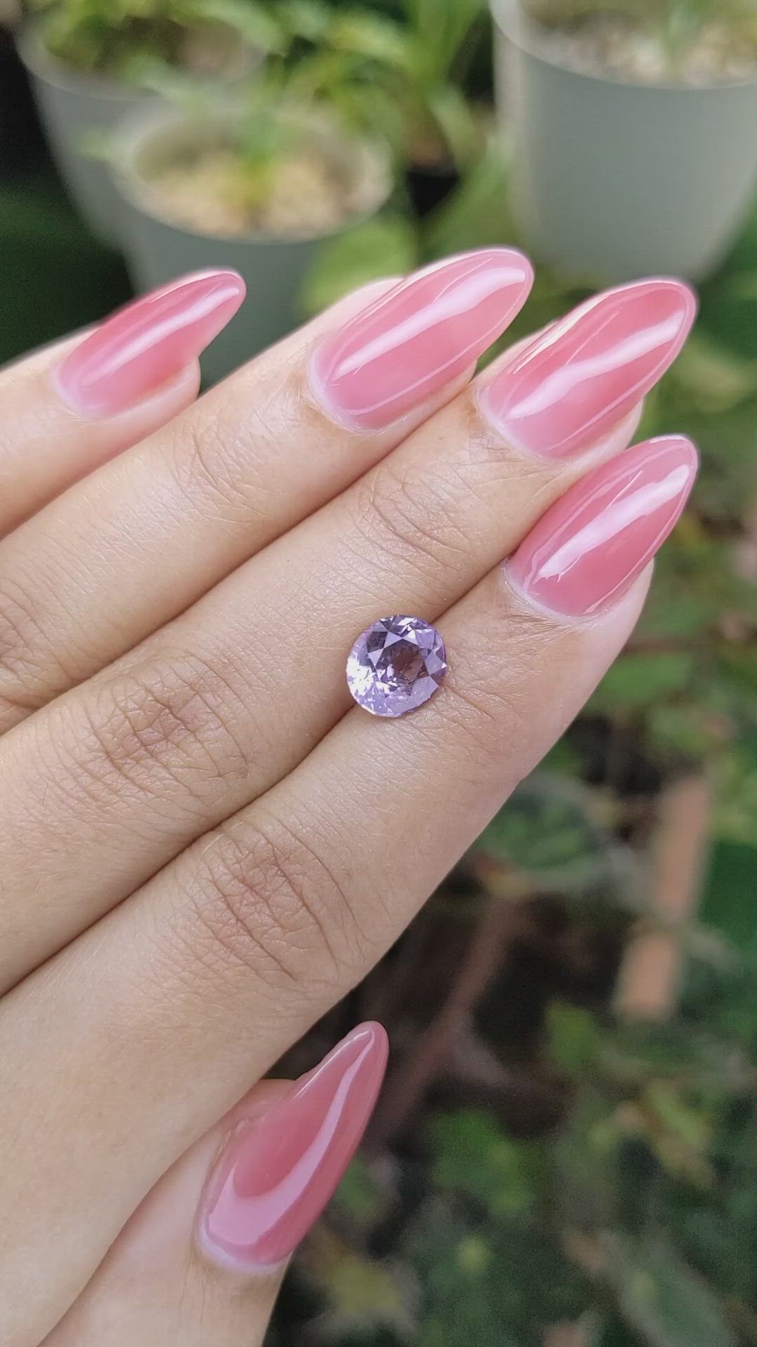 2.23 Ct. Spinel from Ceylon (Sri Lanka) Size Video