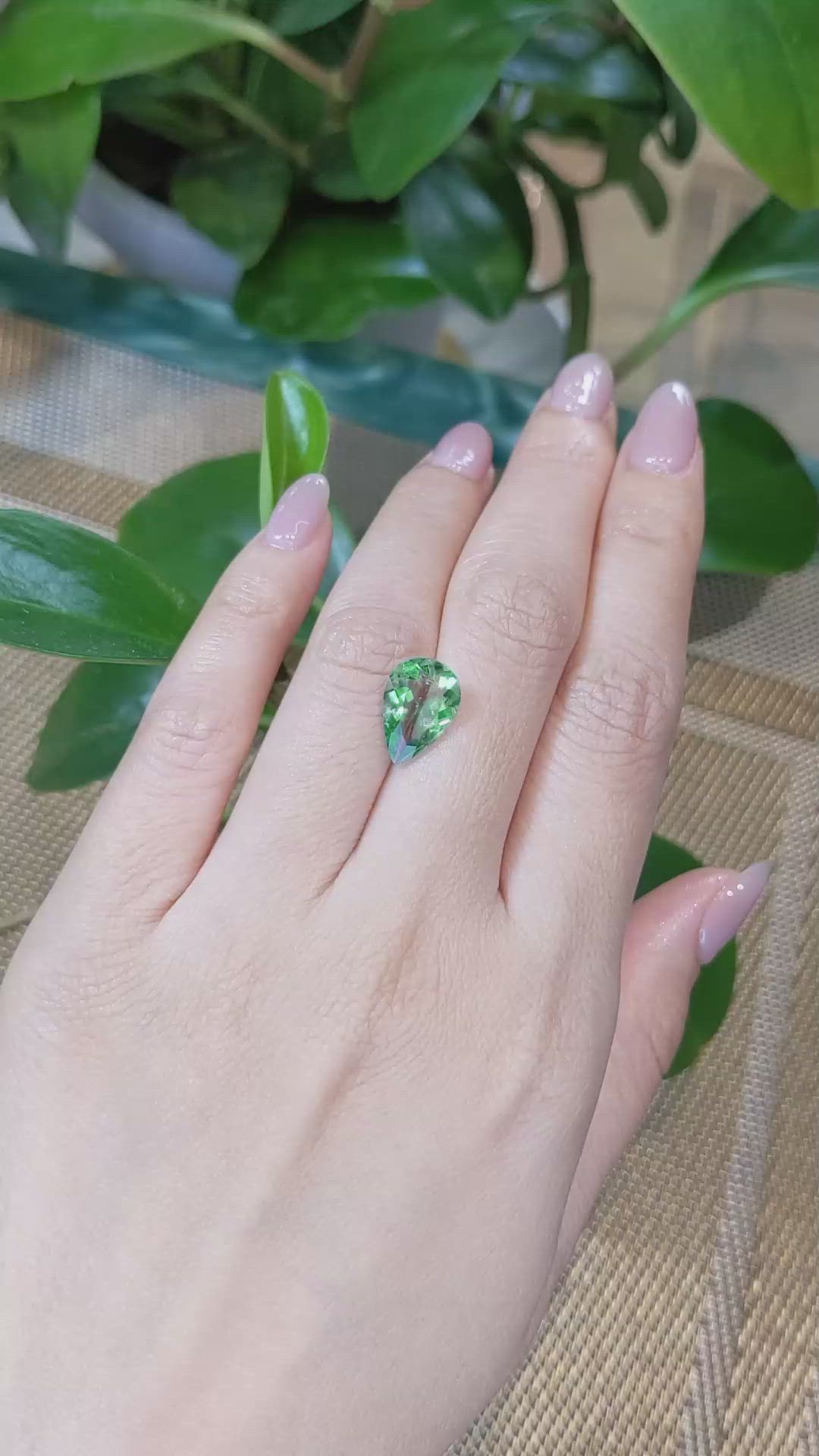 3.60 Ct. Fluorite Size Video