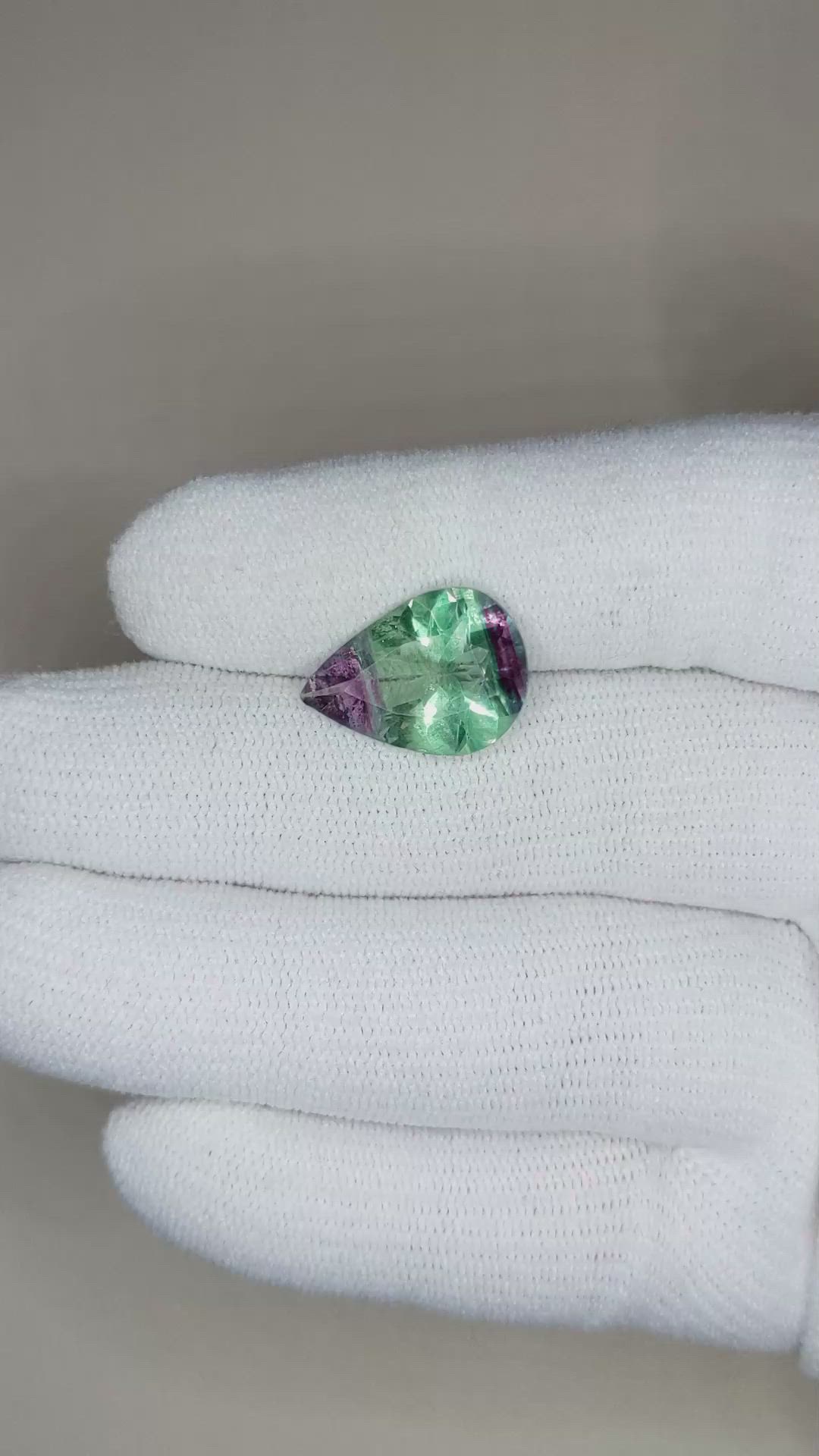 6.92 Ct. Fluorite Size Video