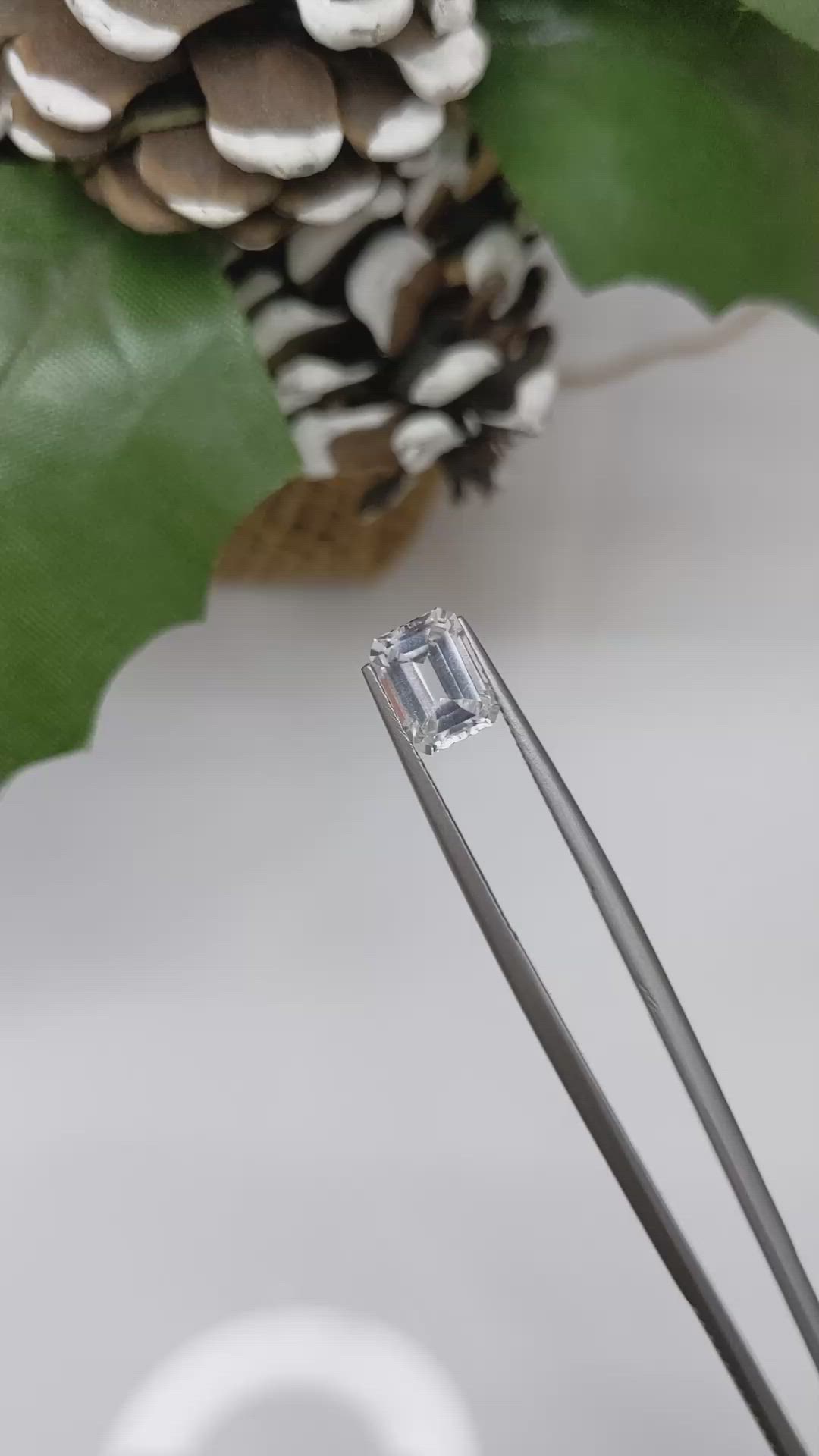 1.99 Ct. Zircon from Ceylon (Sri Lanka) Size Video