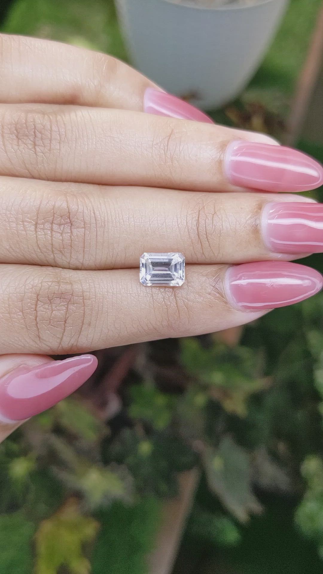 1.99 Ct. Zircon from Ceylon (Sri Lanka) Size Video