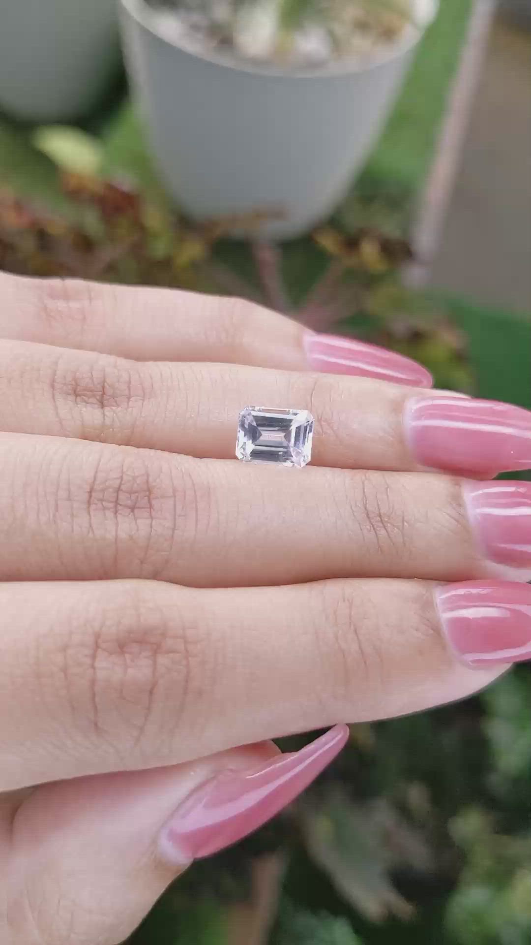 2.04 Ct. Zircon from Ceylon (Sri Lanka) Size Video