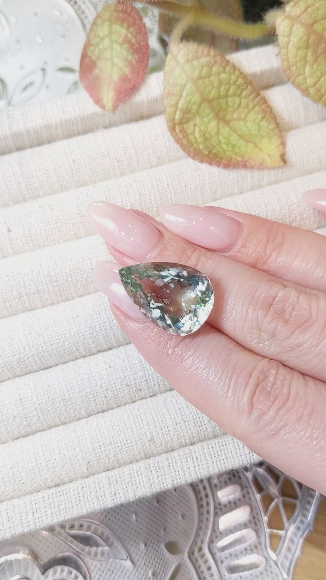 16.16 Ct. Aquamarine from Brazil Size Video