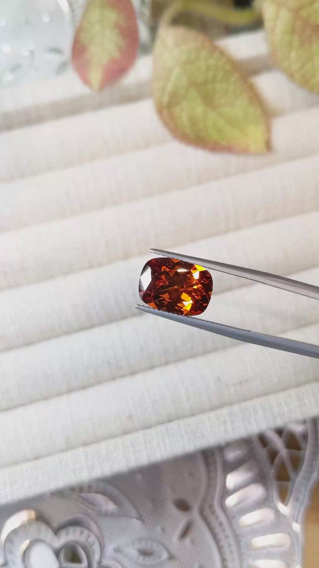 5.88 Ct. Spessartite Garnet from Madagascar Size Video