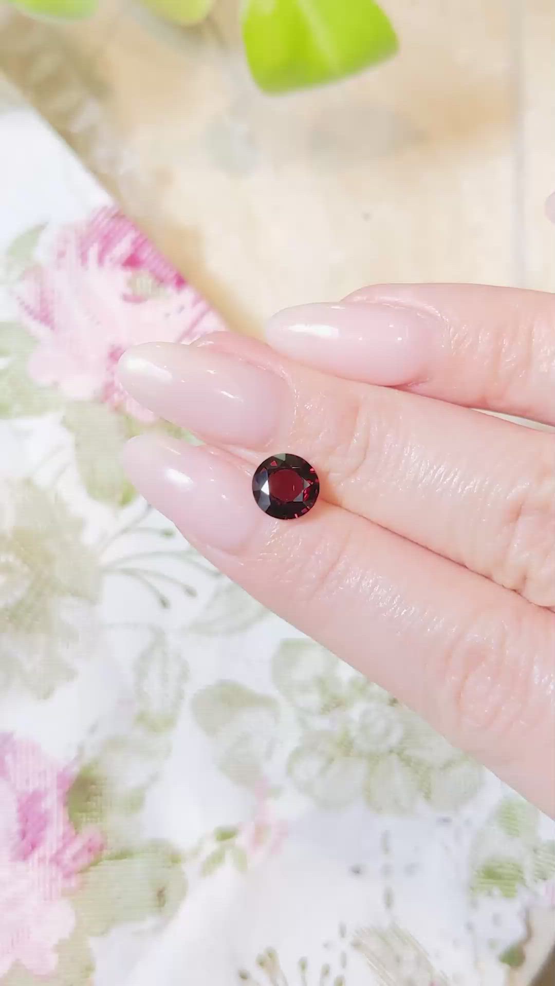 2.05 Ct. Spessartite Garnet from Nigeria Size Video