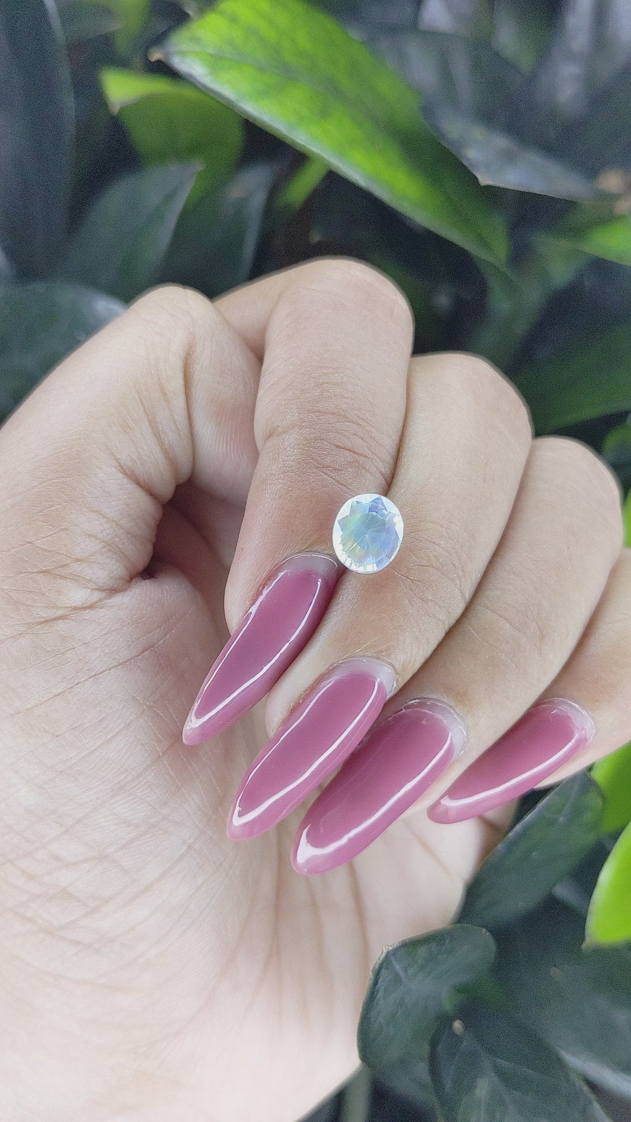 1.46 Ct. Moonstone from Madagascar Size Video