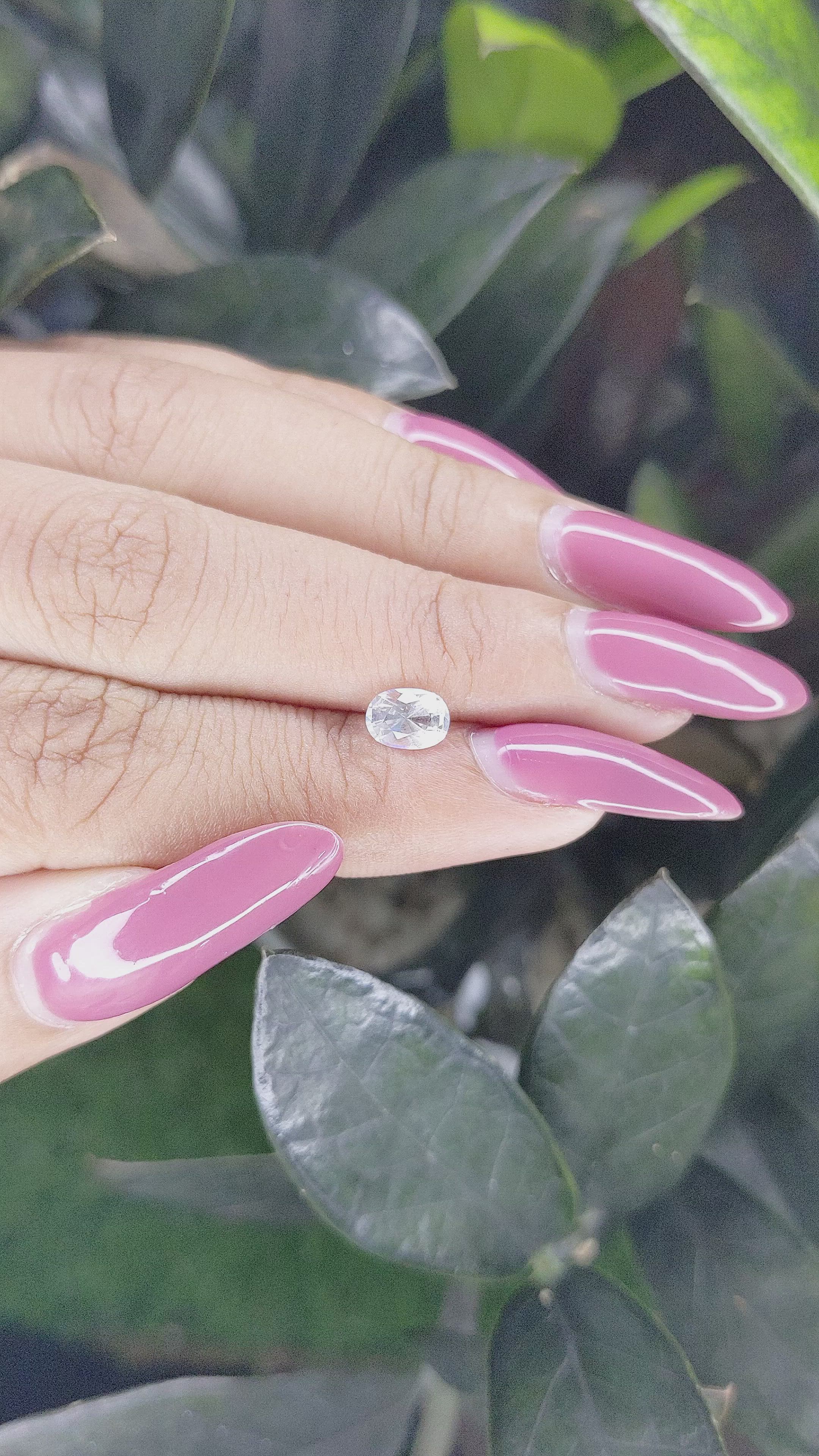 0.63 Ct. Moonstone from Madagascar Size Video