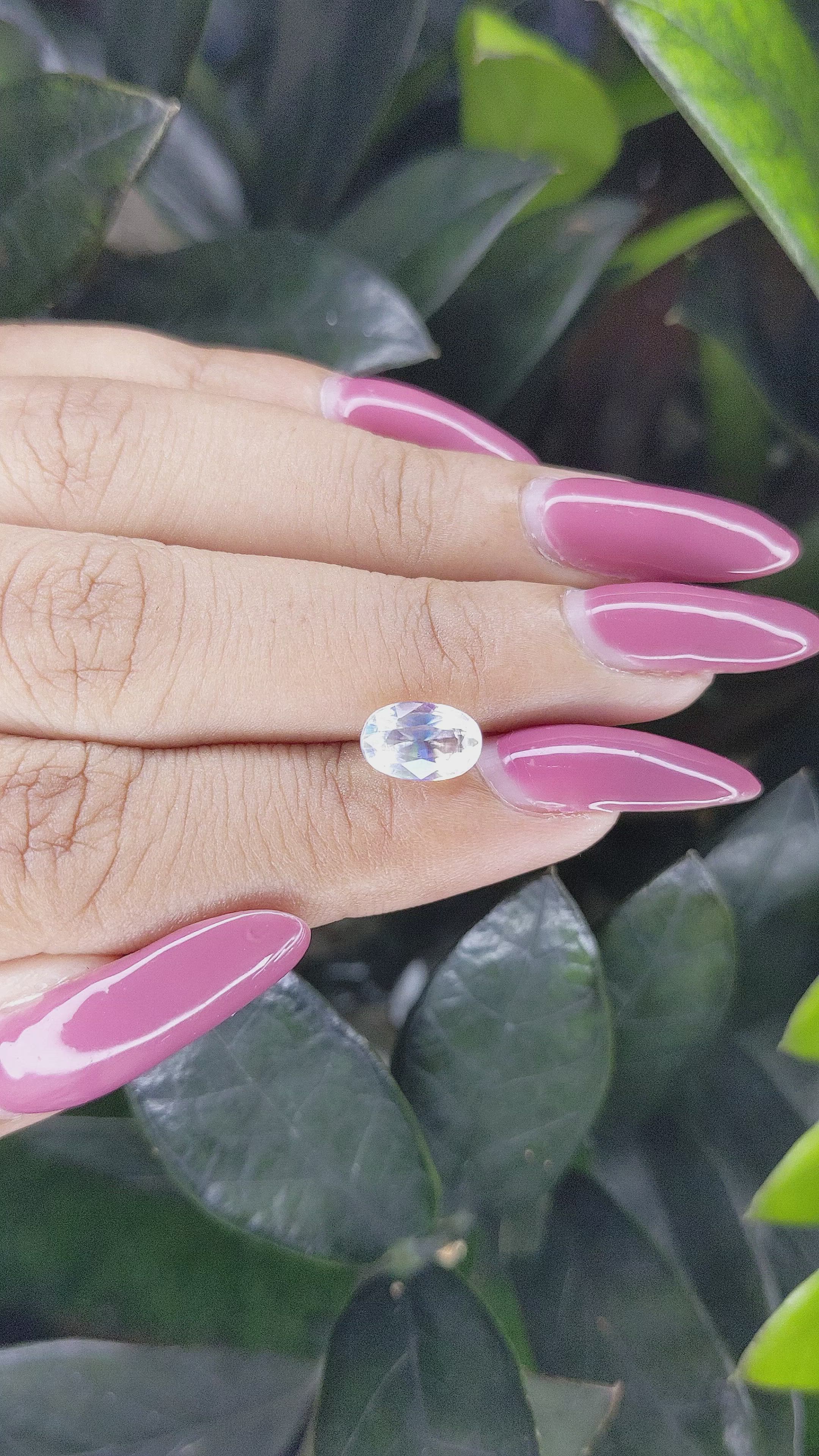 1.47 Ct. Moonstone from Madagascar Size Video