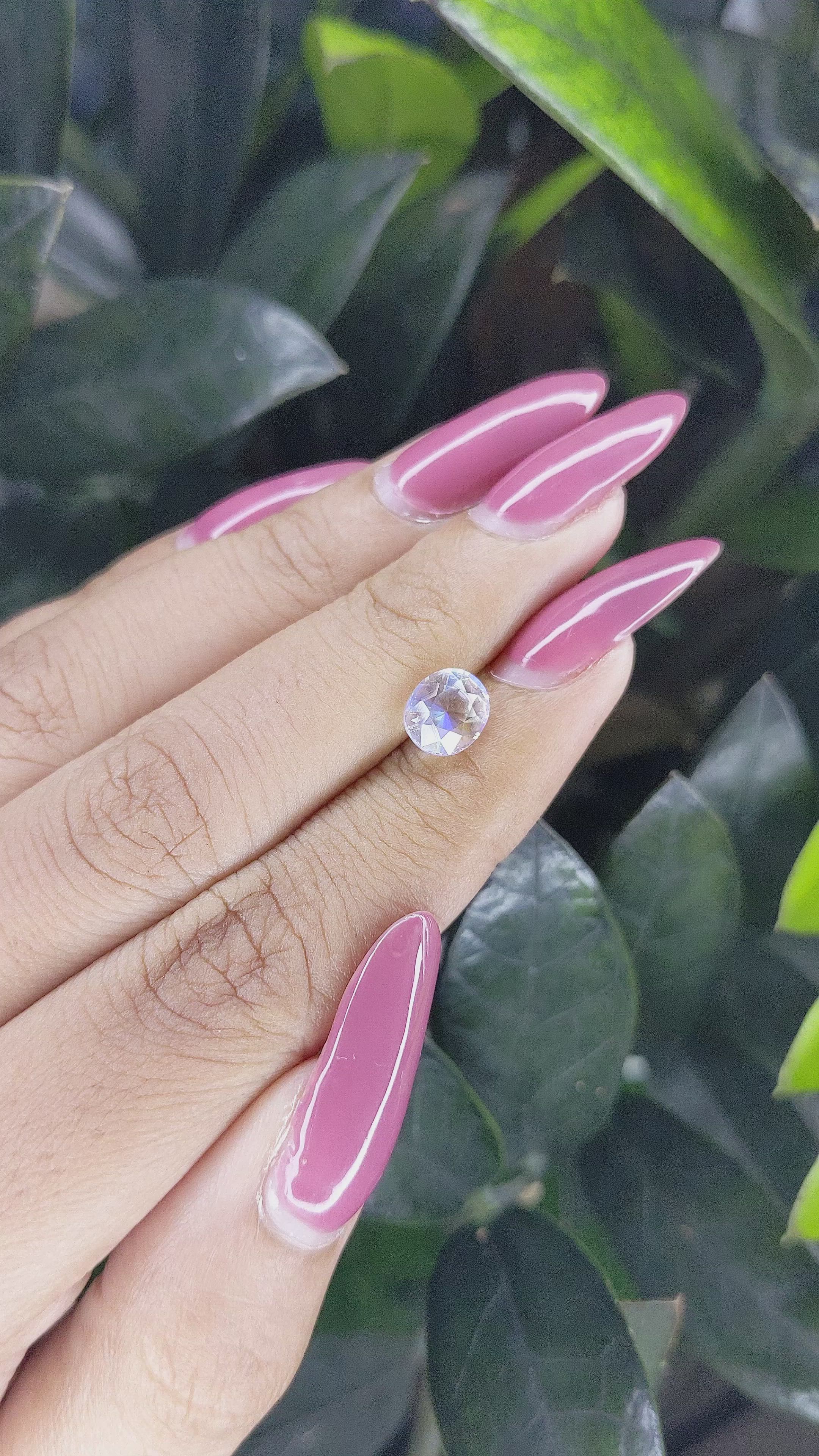 1.24 Ct. Moonstone from Madagascar Size Video