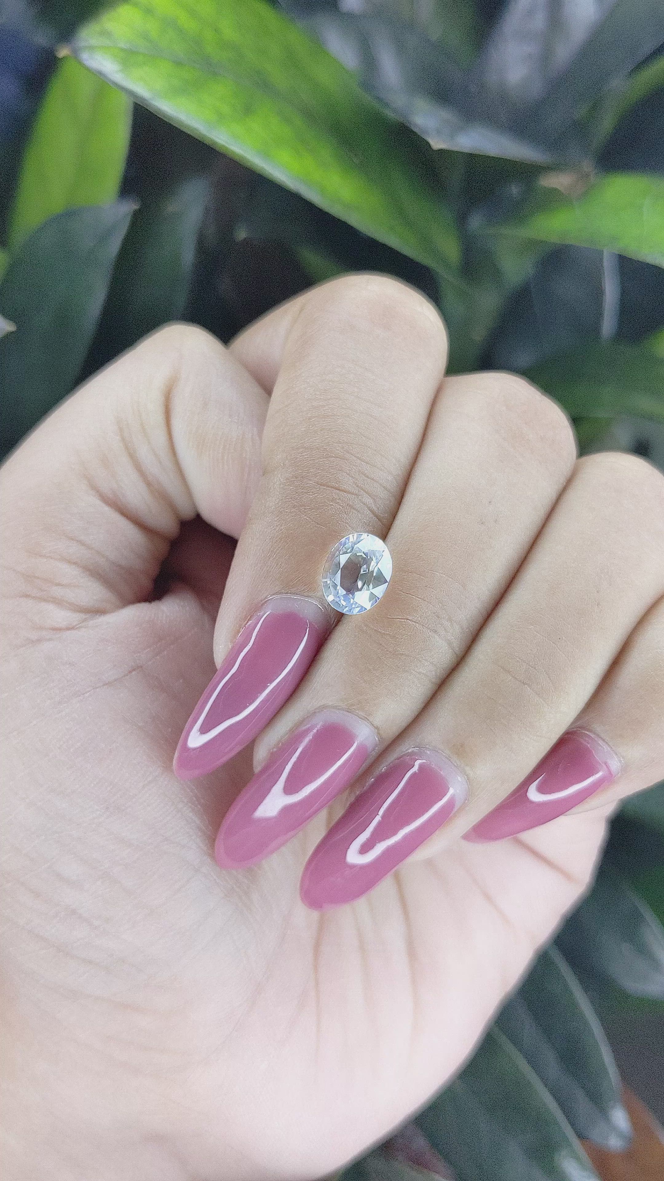 1.61 Ct. Moonstone from Madagascar Size Video