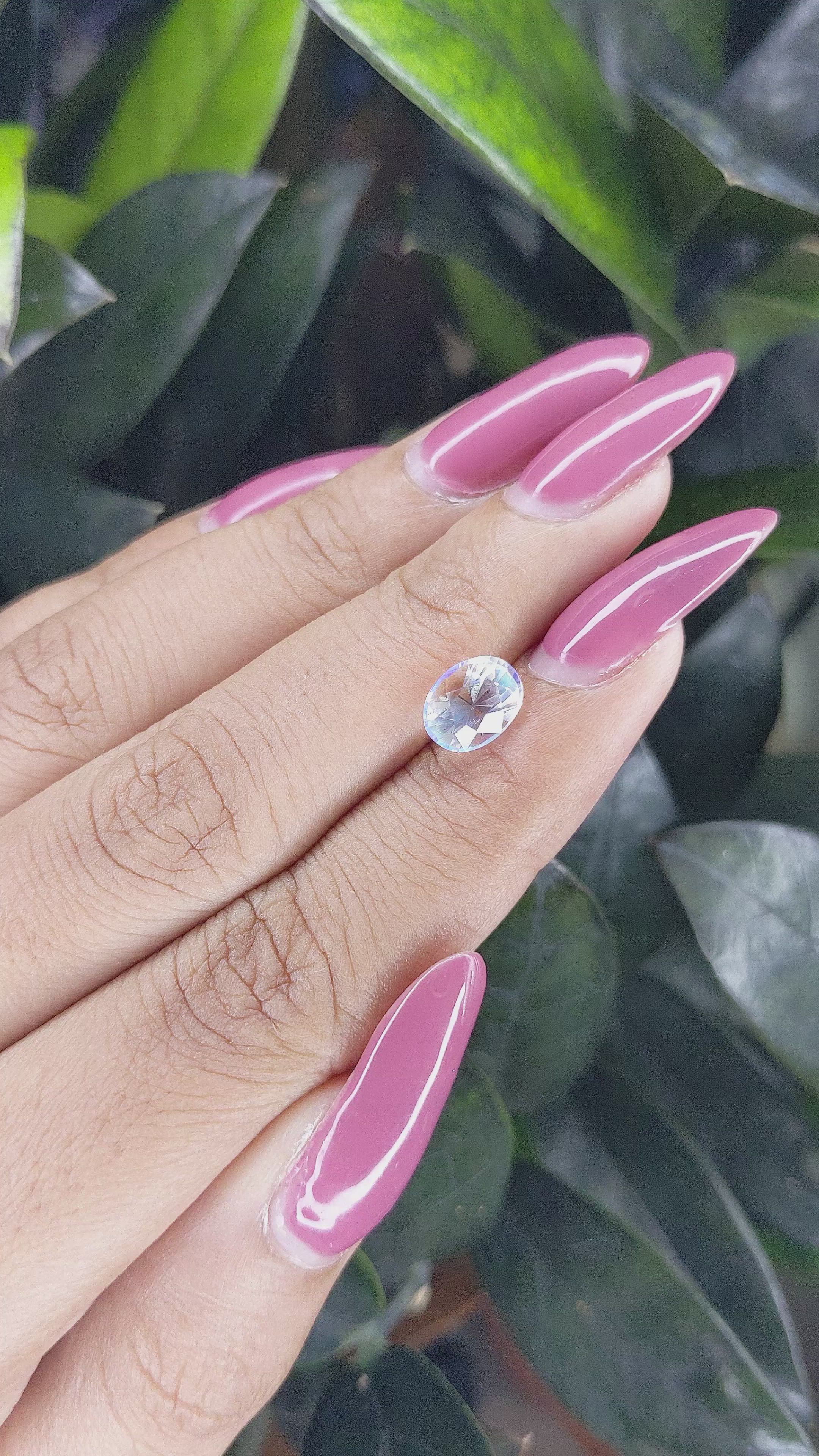 1.42 Ct. Moonstone from Madagascar Size Video