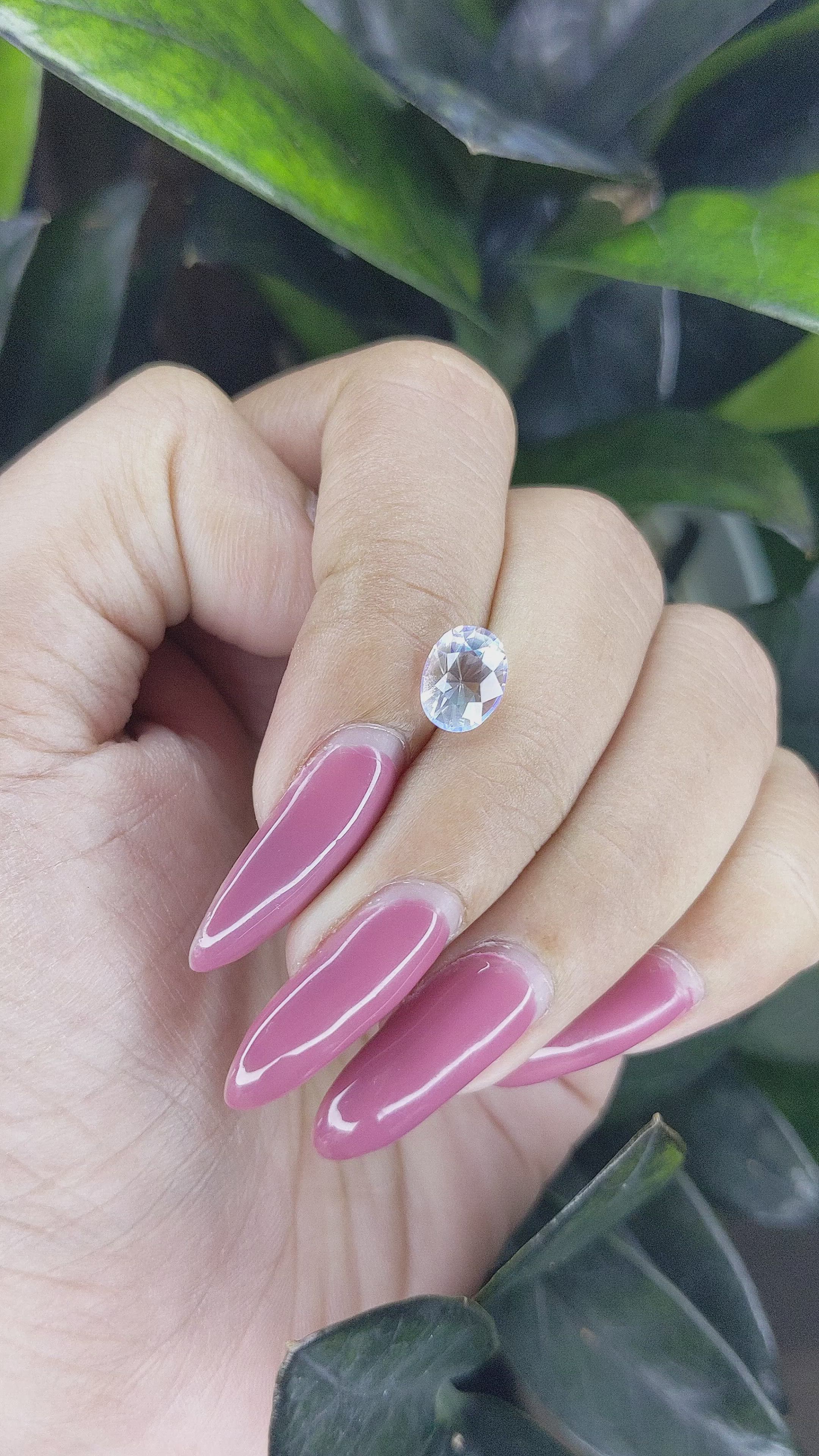 1.42 Ct. Moonstone from Madagascar Size Video