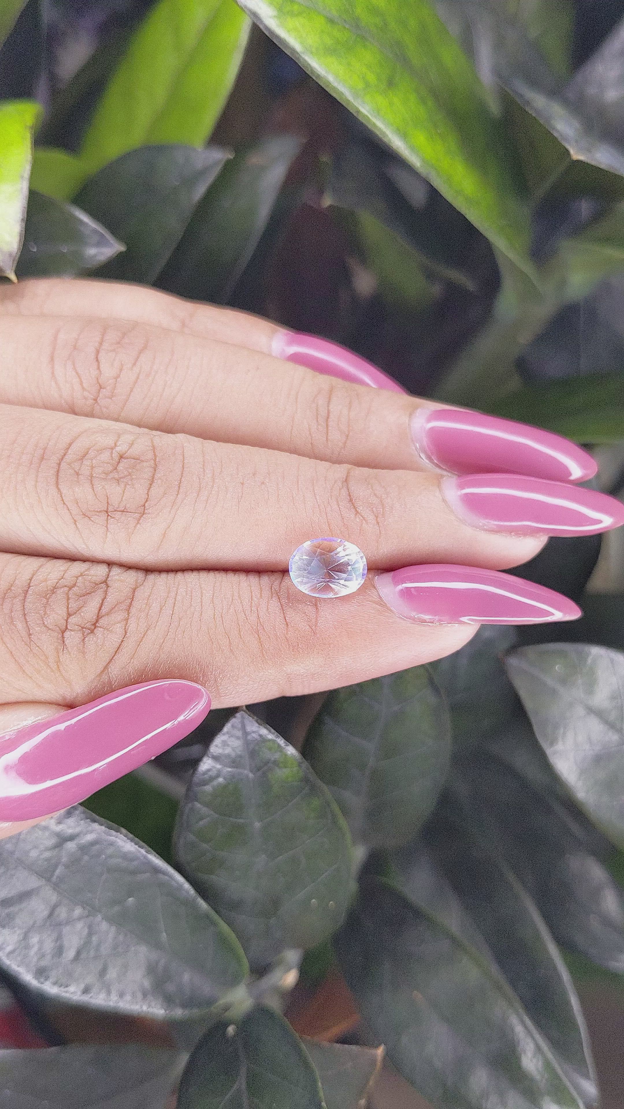 1.42 Ct. Moonstone from Madagascar Size Video