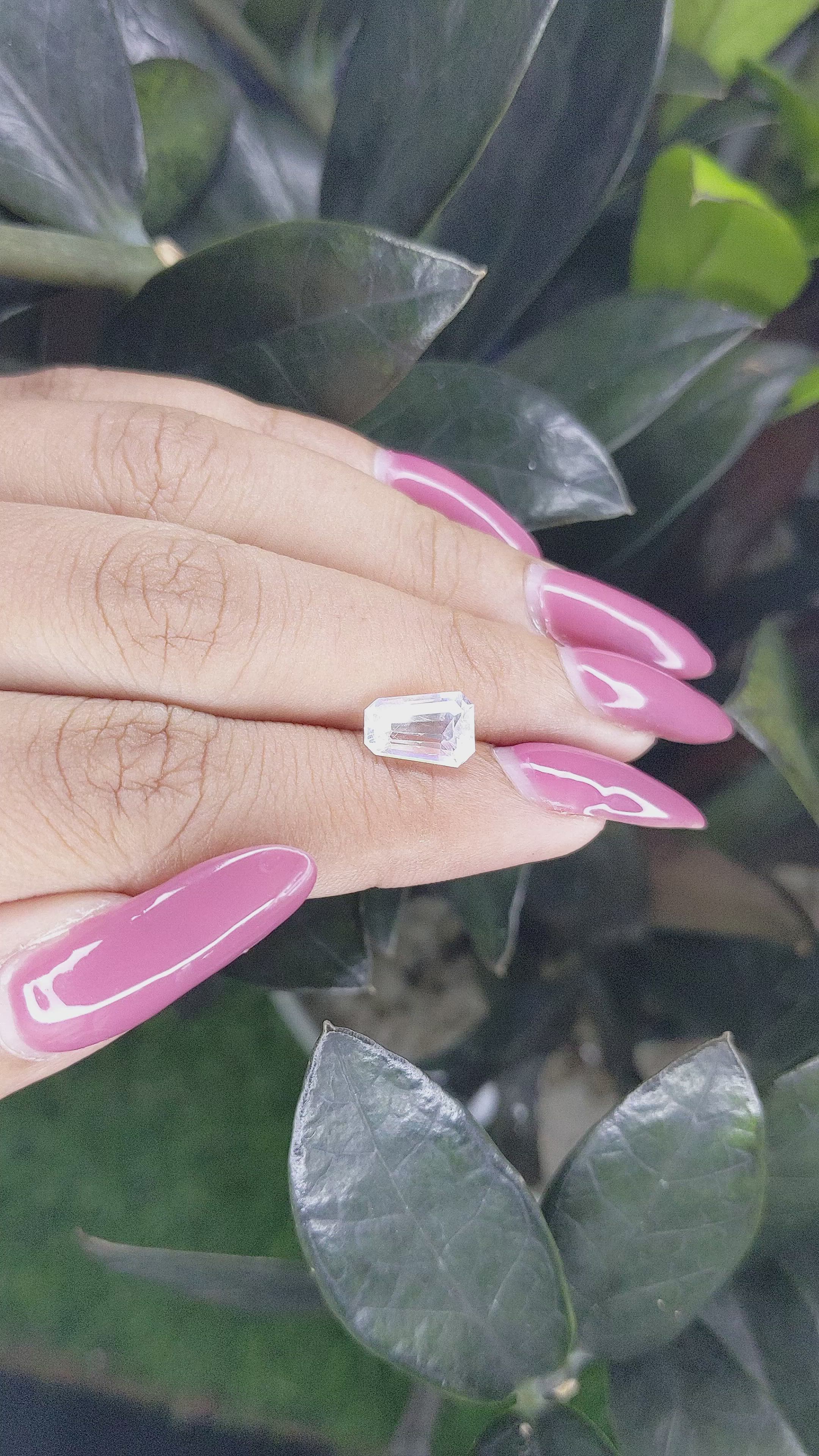 1.81 Ct. Moonstone from Madagascar Size Video