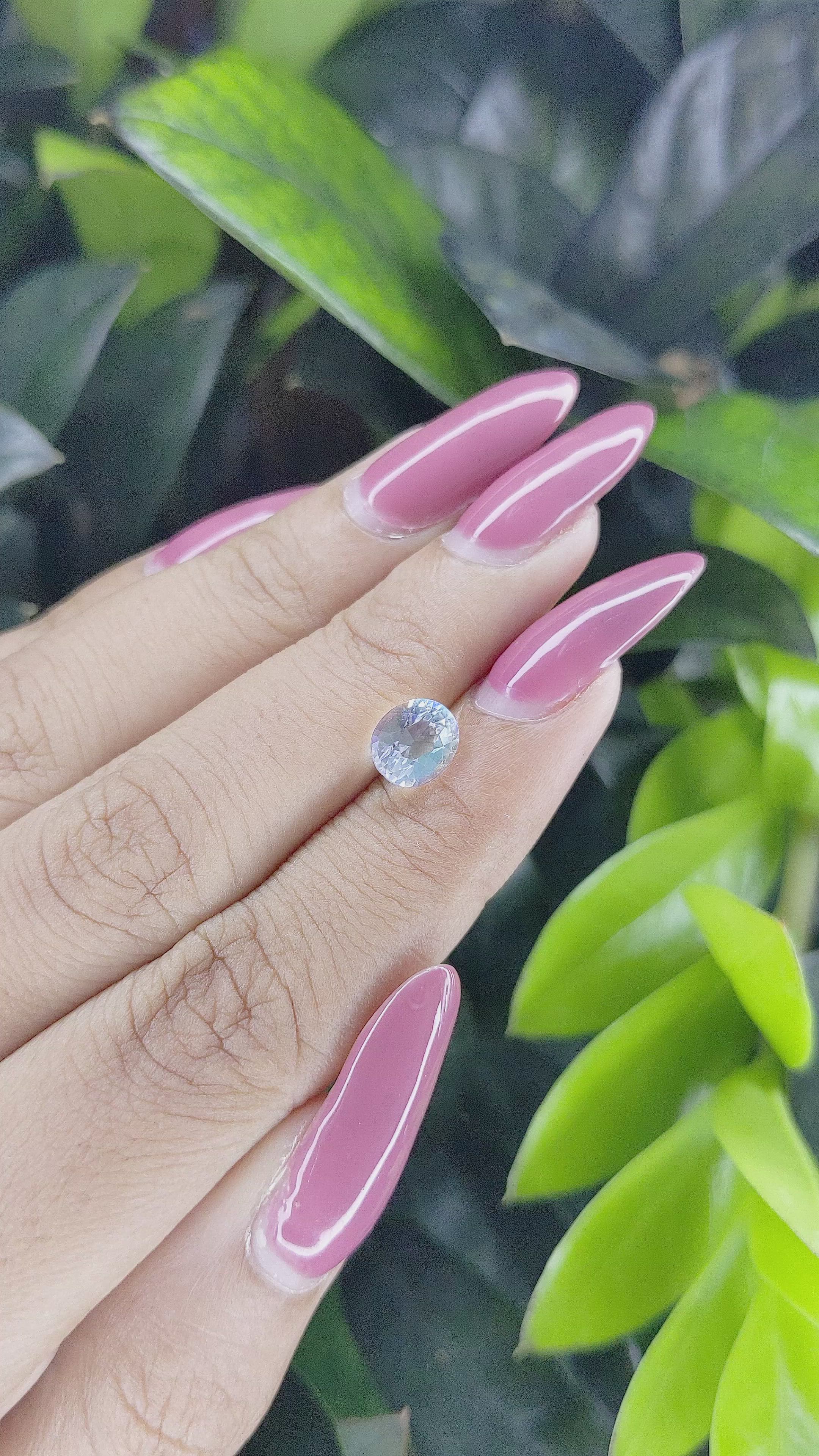 1.42 Ct. Moonstone from Madagascar Size Video