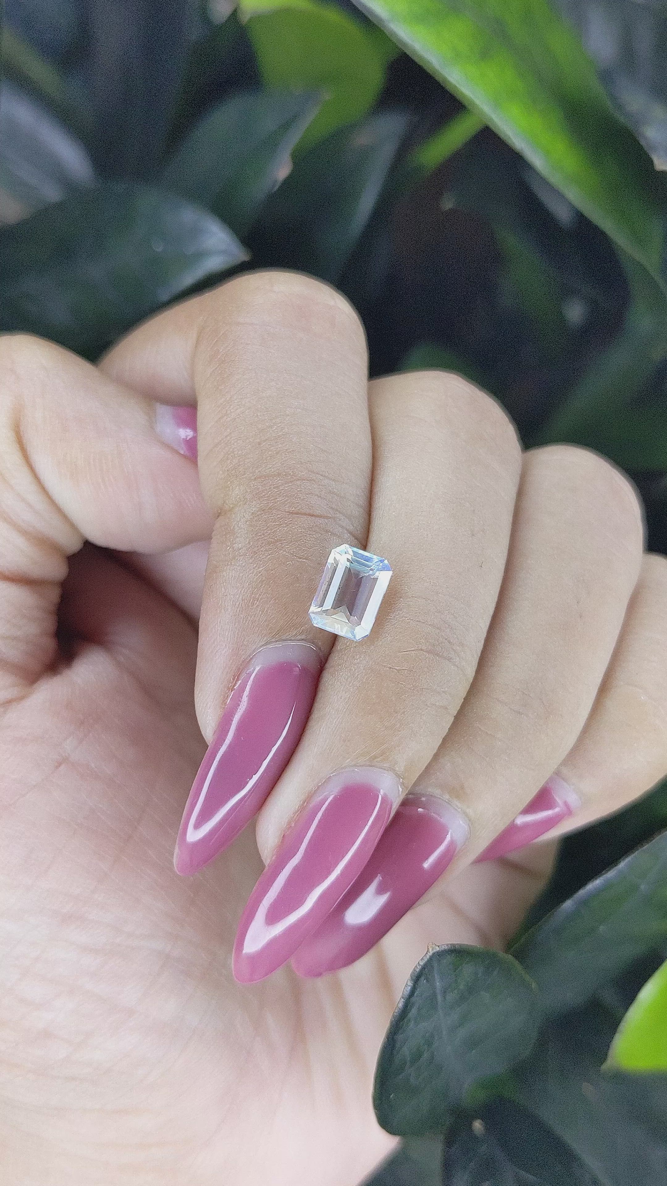 1.33 Ct. Moonstone from Madagascar Size Video