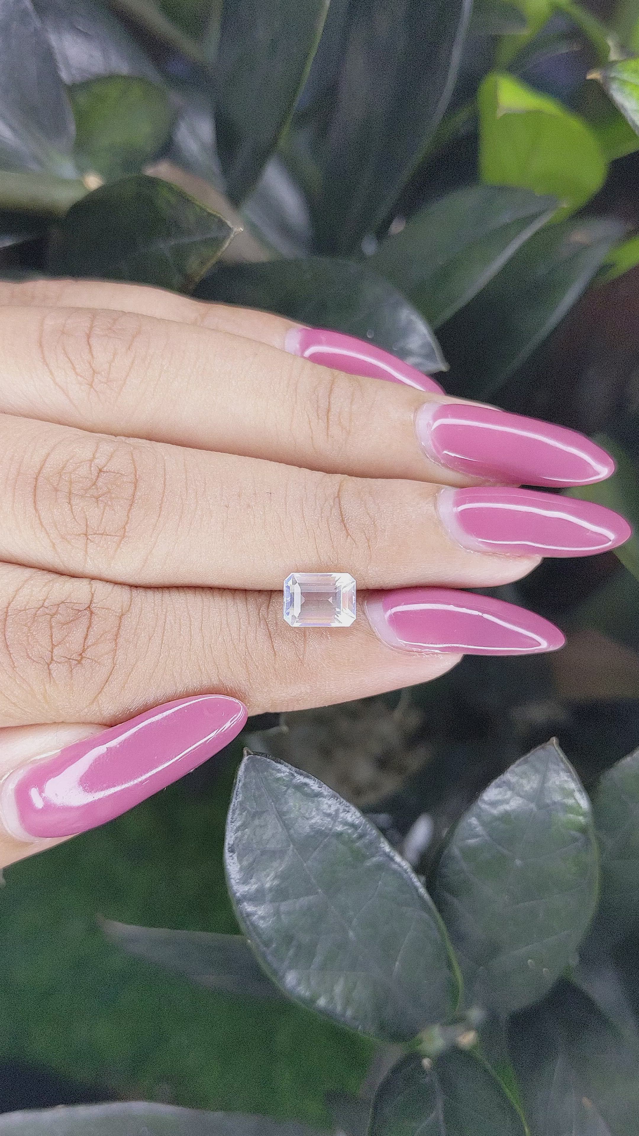 1.33 Ct. Moonstone from Madagascar Size Video