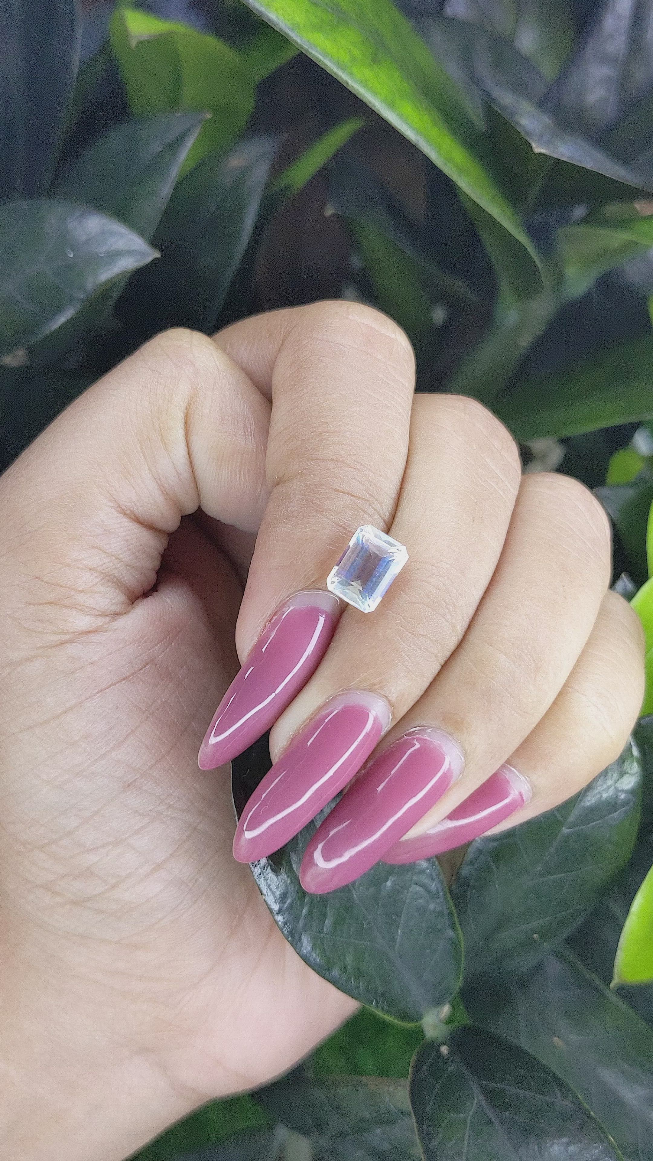 1.80 Ct. Moonstone from Madagascar Size Video