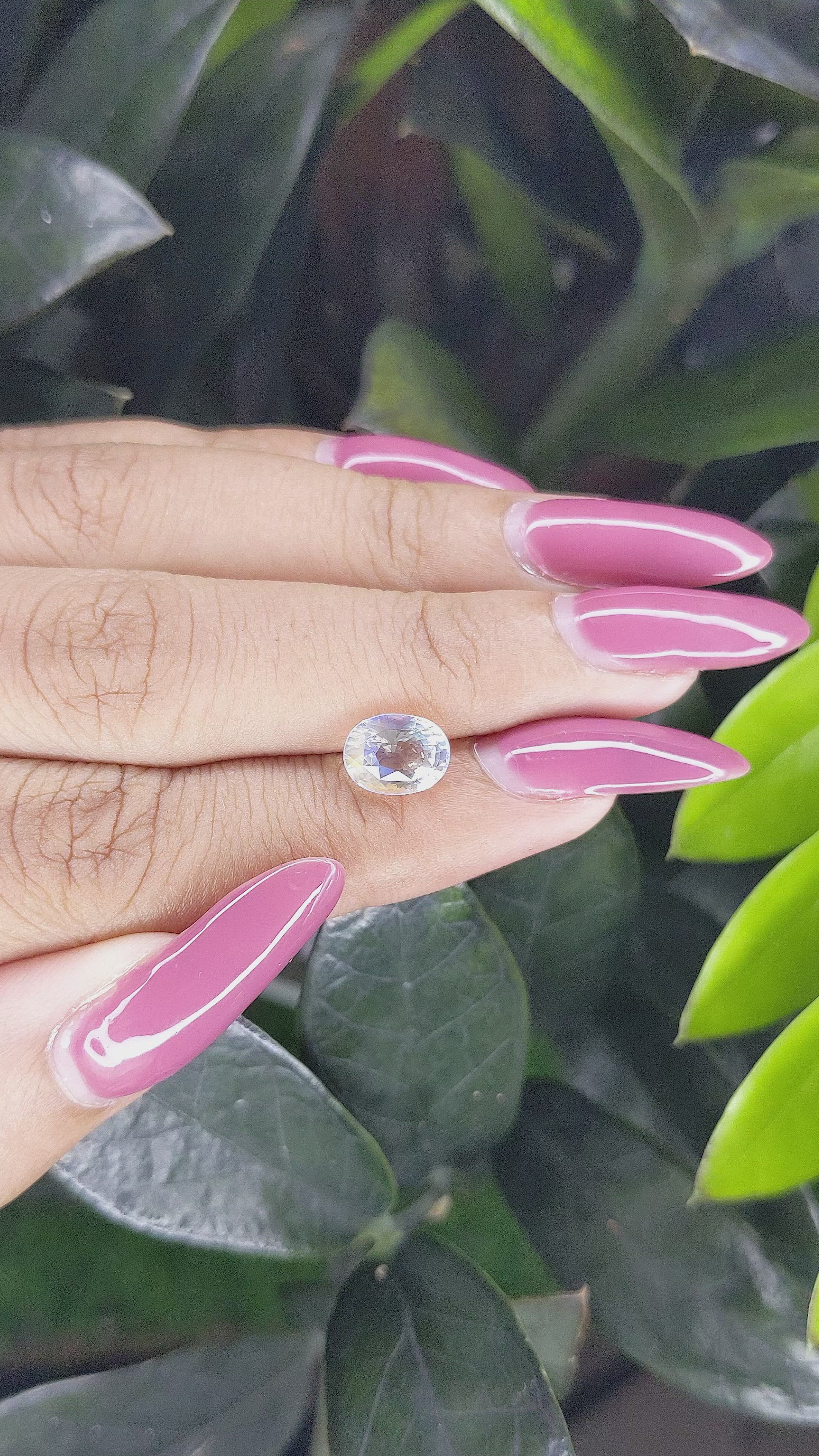 1.72 Ct. Moonstone from Madagascar Size Video