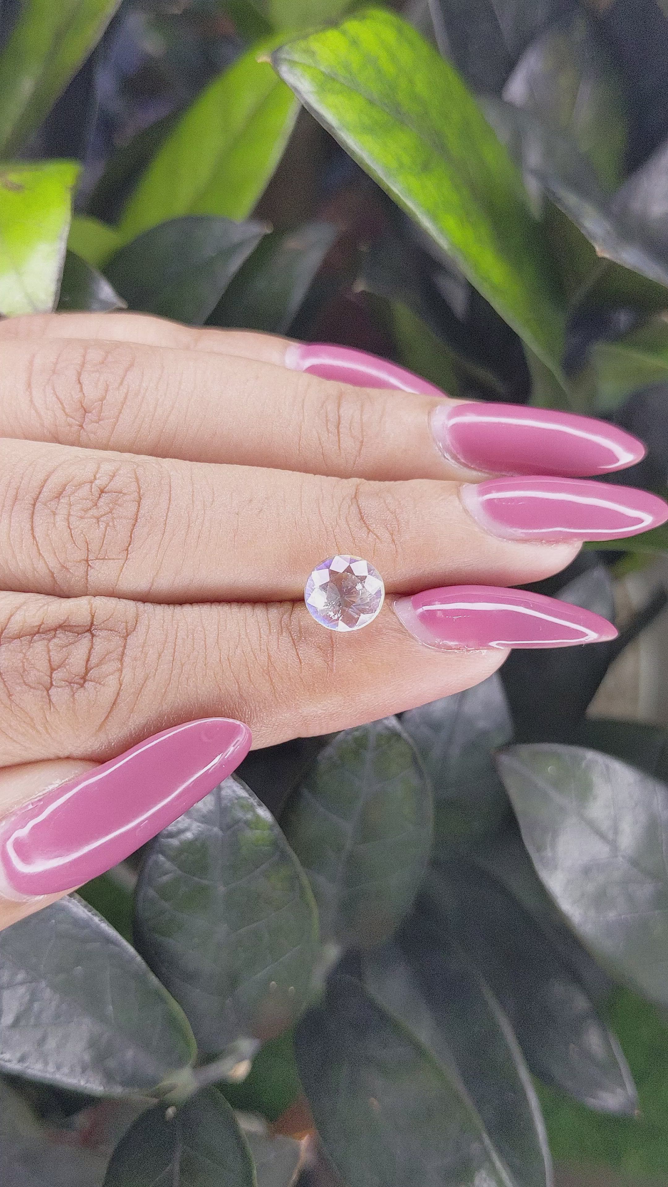 1.83 Ct. Moonstone from Madagascar Size Video