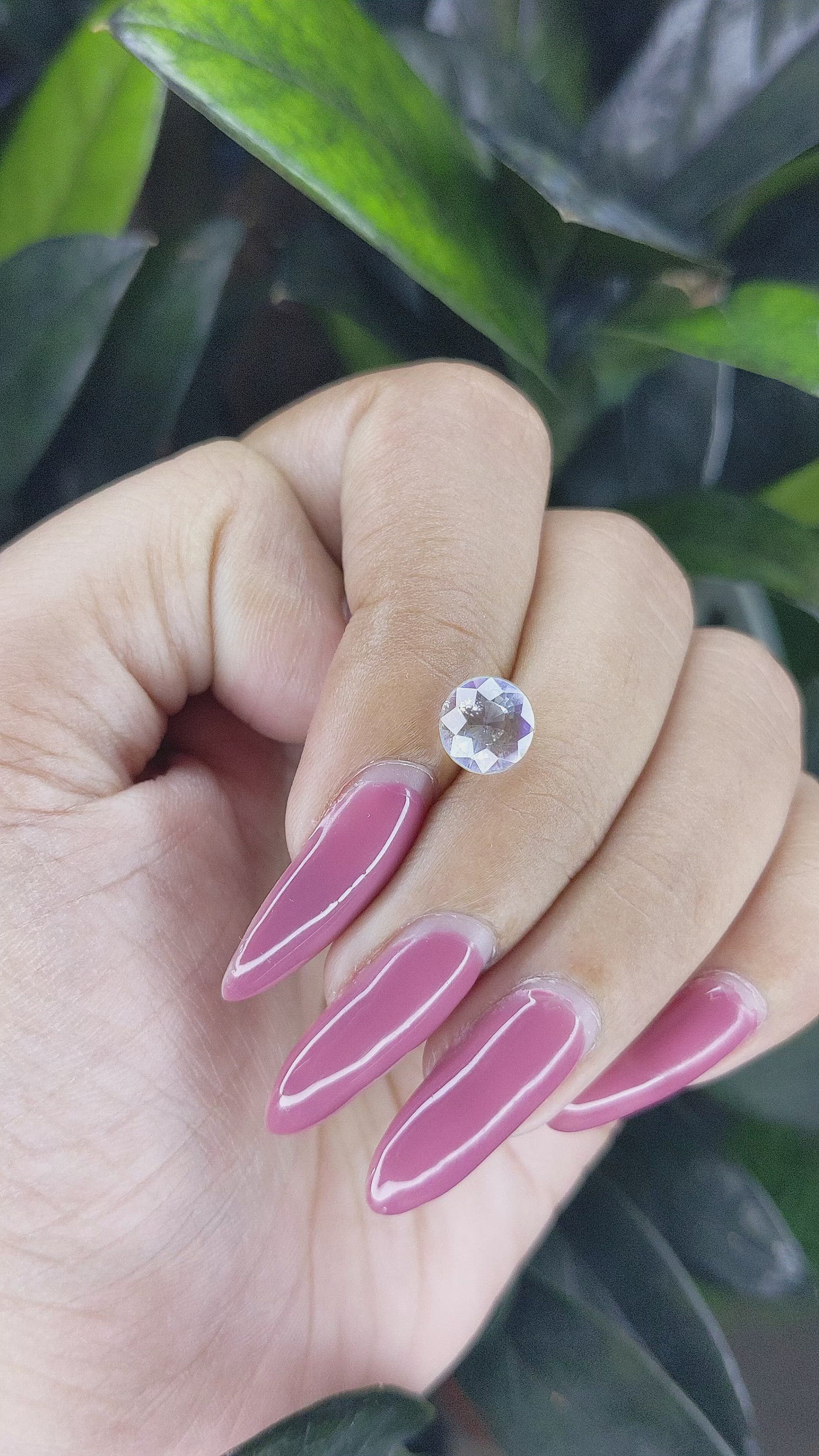 1.83 Ct. Moonstone from Madagascar Size Video