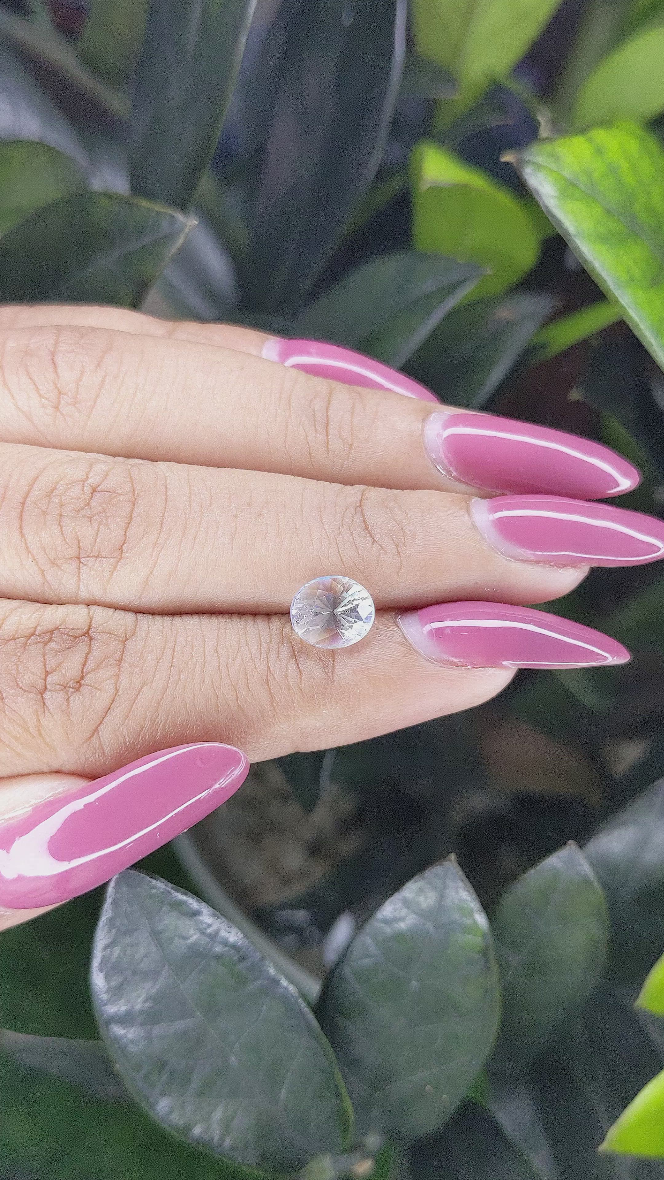 1.53 Ct. Moonstone from Madagascar Size Video