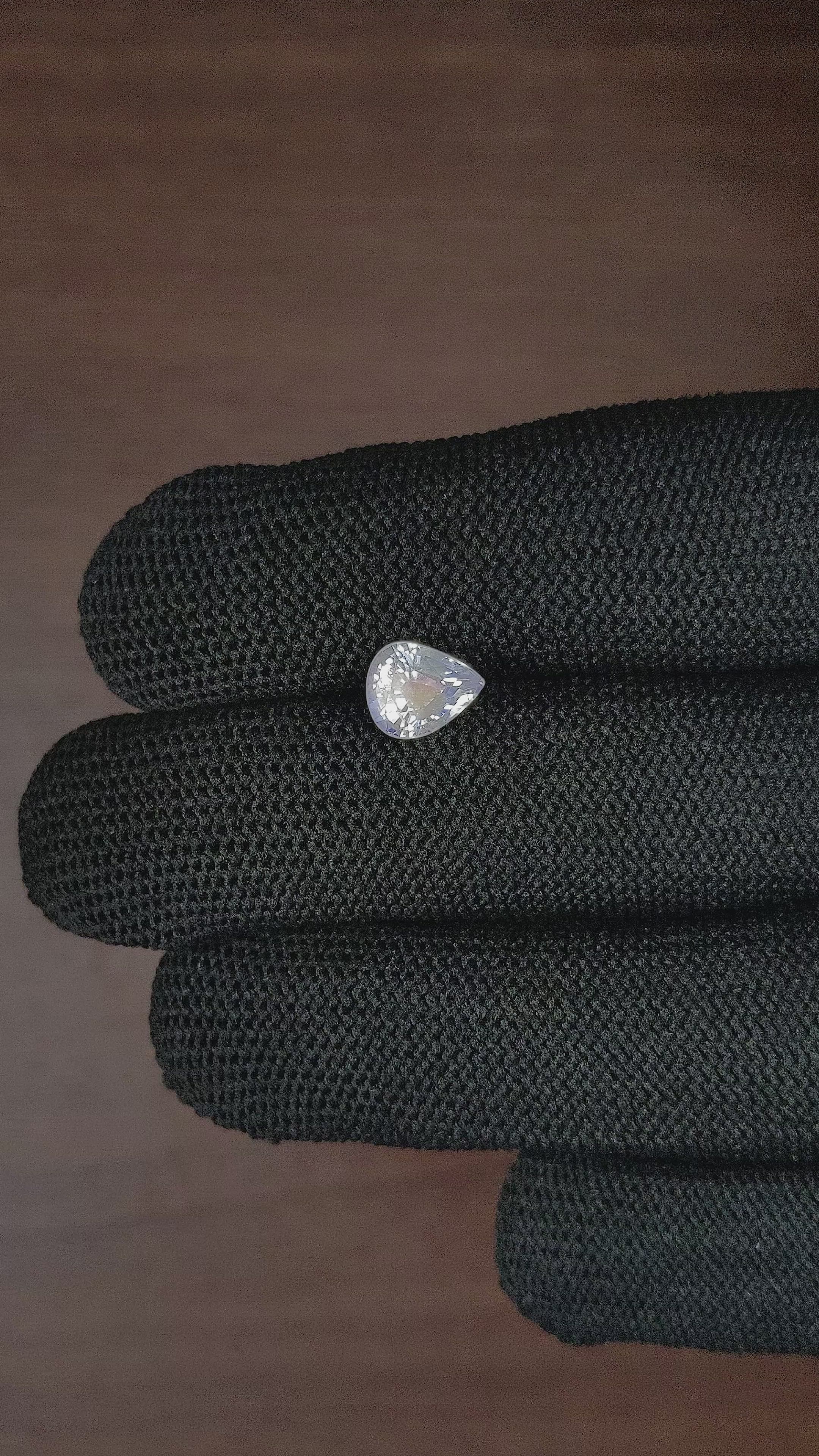 1.55 Ct. Moonstone from Madagascar Size Video