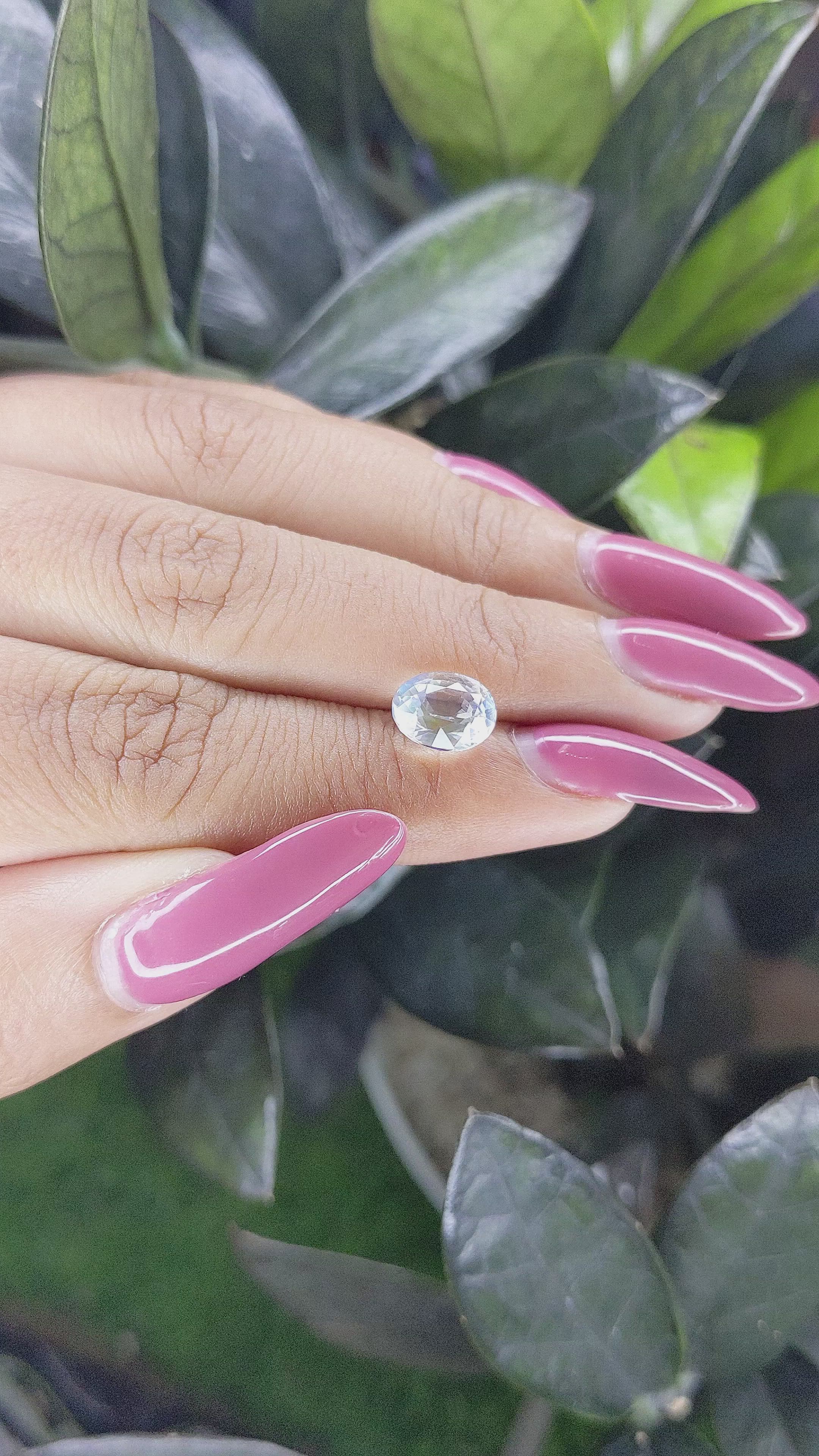 1.98 Ct. Moonstone from Madagascar Size Video