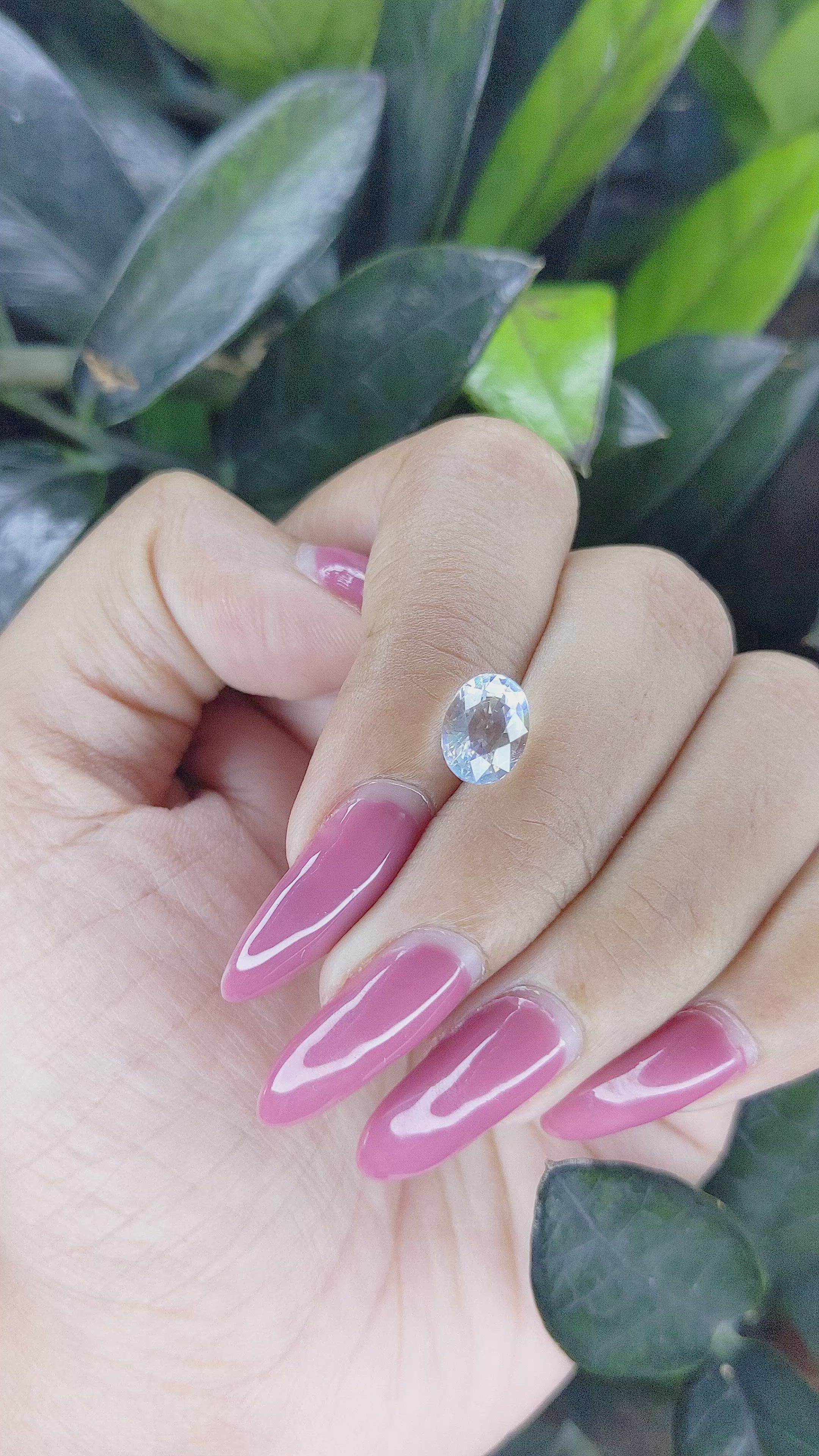 1.98 Ct. Moonstone from Madagascar Size Video