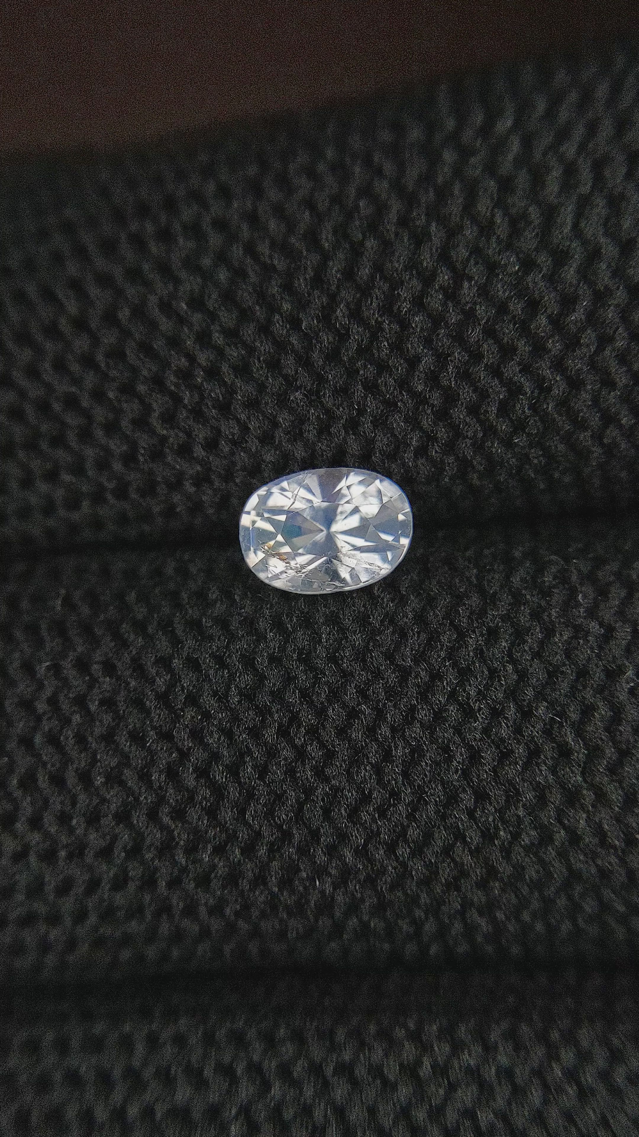 0.68 Ct. Moonstone from Madagascar Size Video