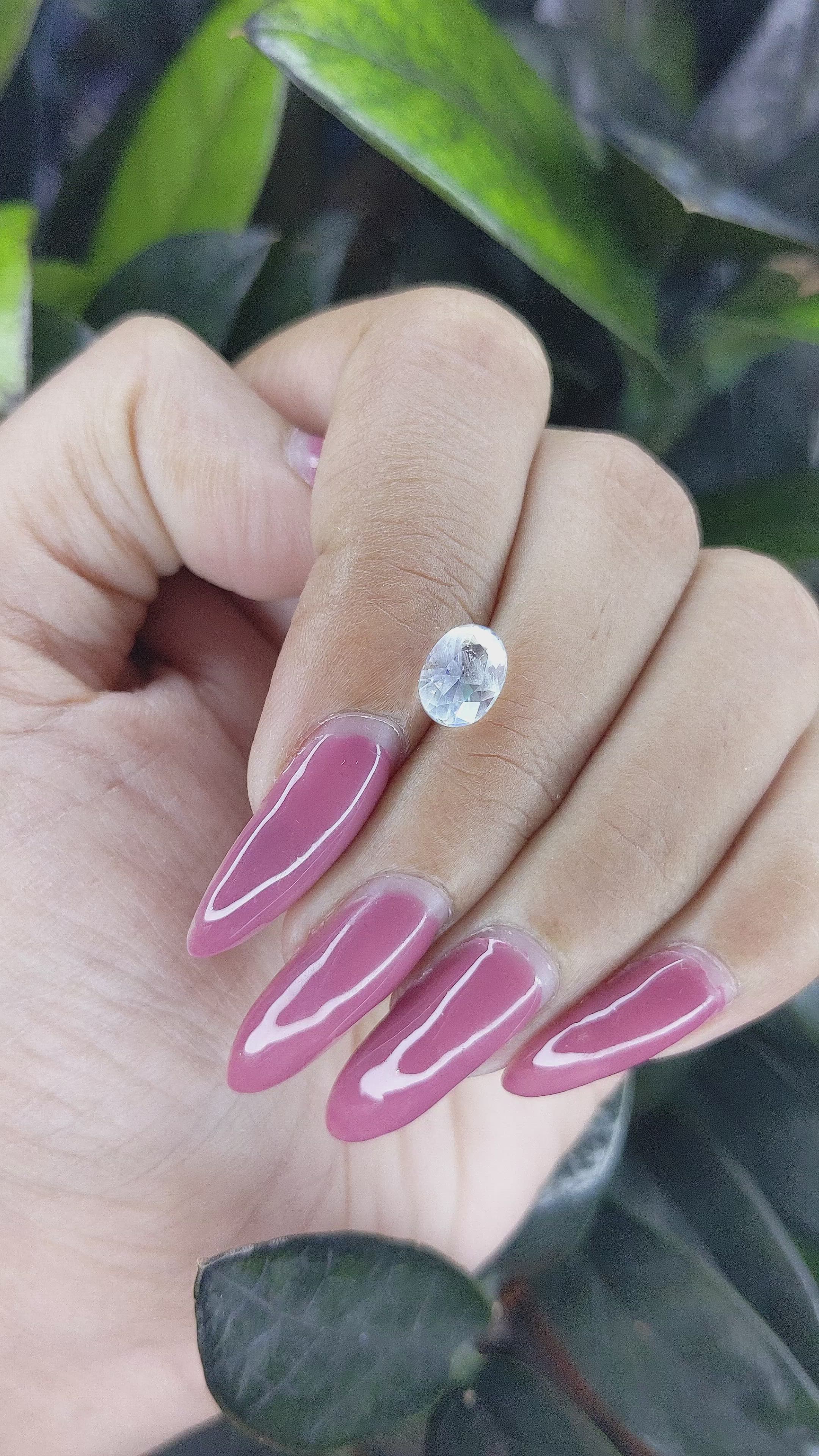 1.40 Ct. Moonstone from Madagascar Size Video