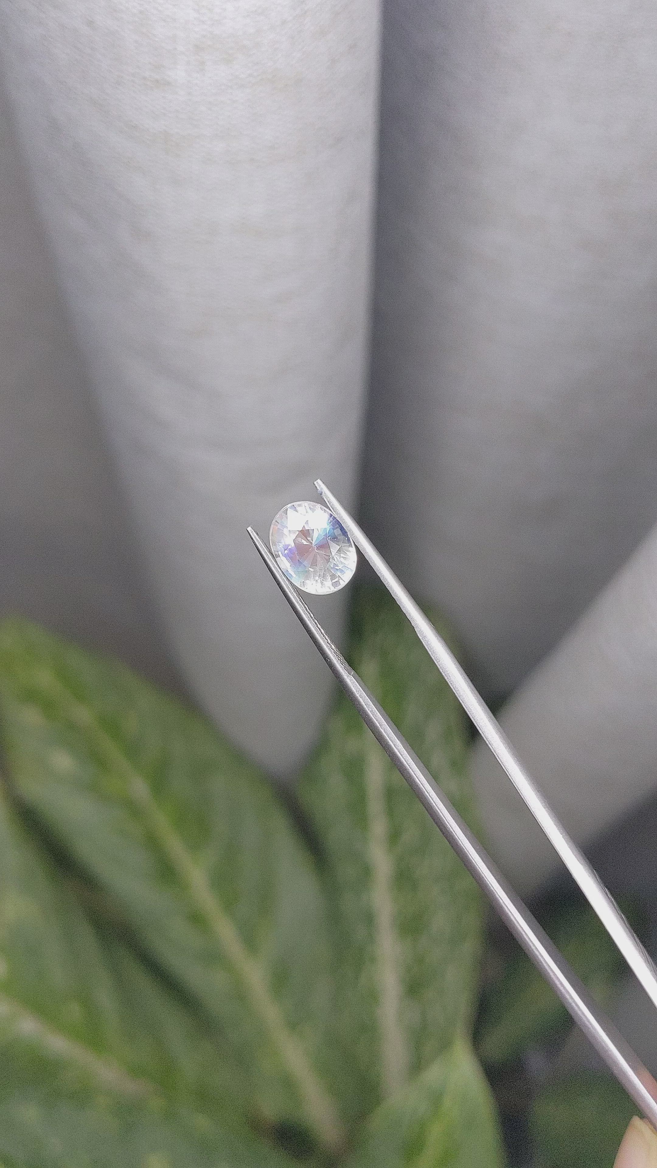 2.55 Ct. Moonstone from Madagascar Size Video