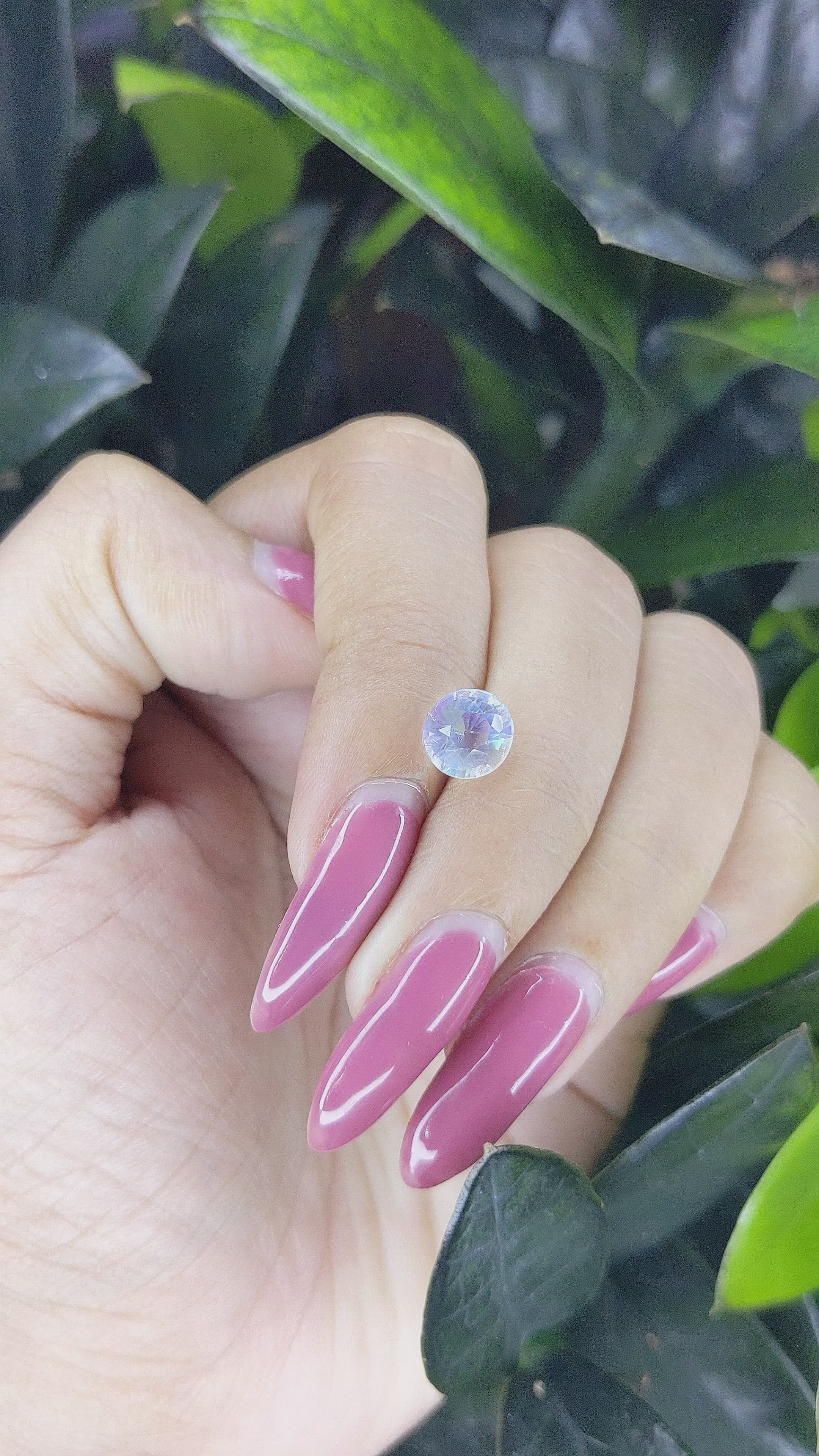 1.66 Ct. Moonstone from Madagascar Size Video