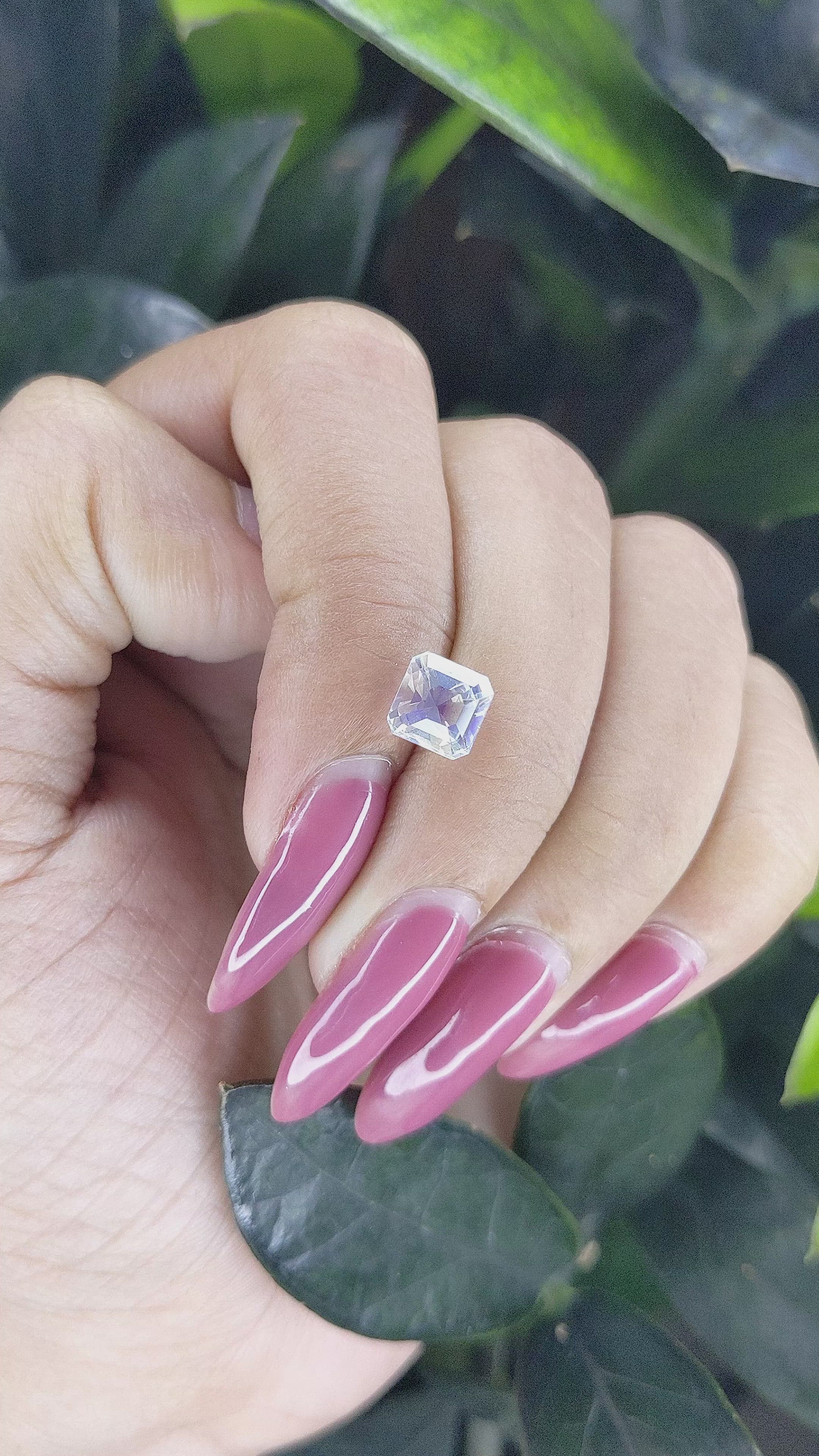 1.45 Ct. Moonstone from Madagascar Size Video