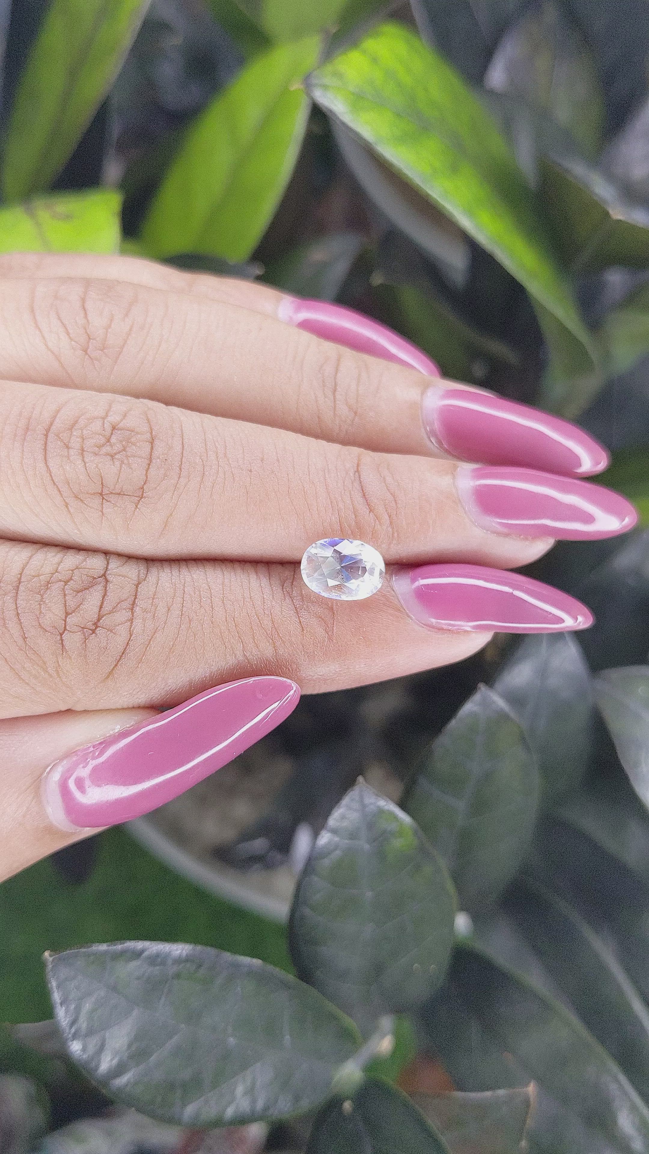 1.42 Ct. Moonstone from Madagascar Size Video