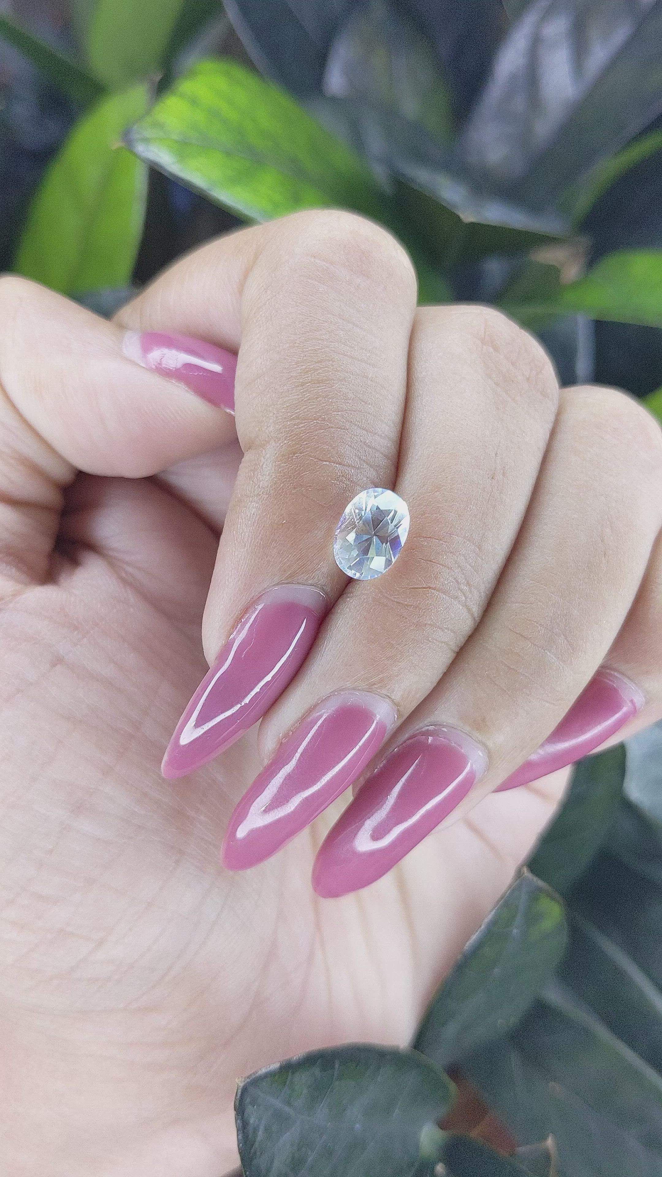 1.42 Ct. Moonstone from Madagascar Size Video