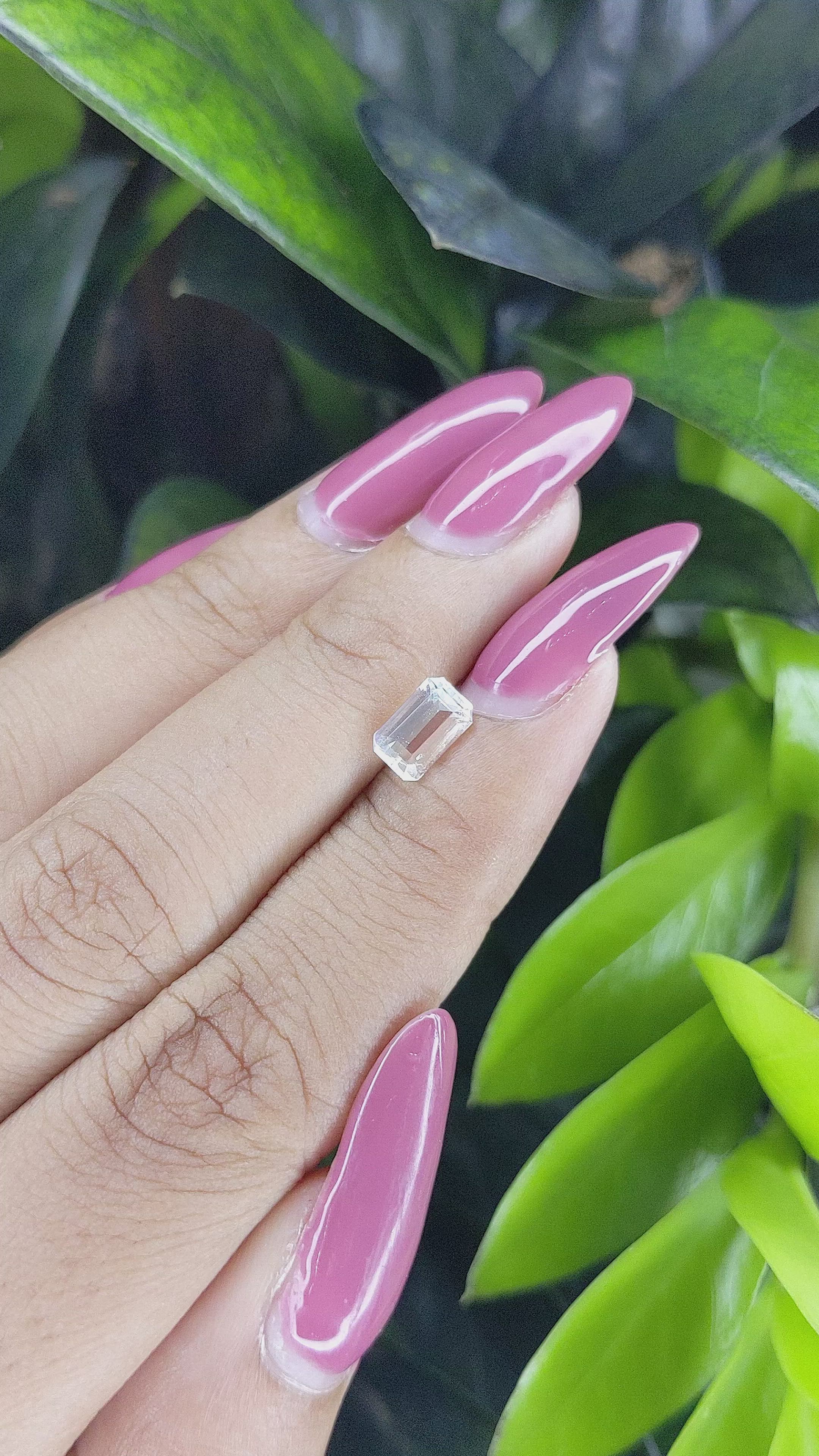 0.88 Ct. Moonstone from Madagascar Size Video