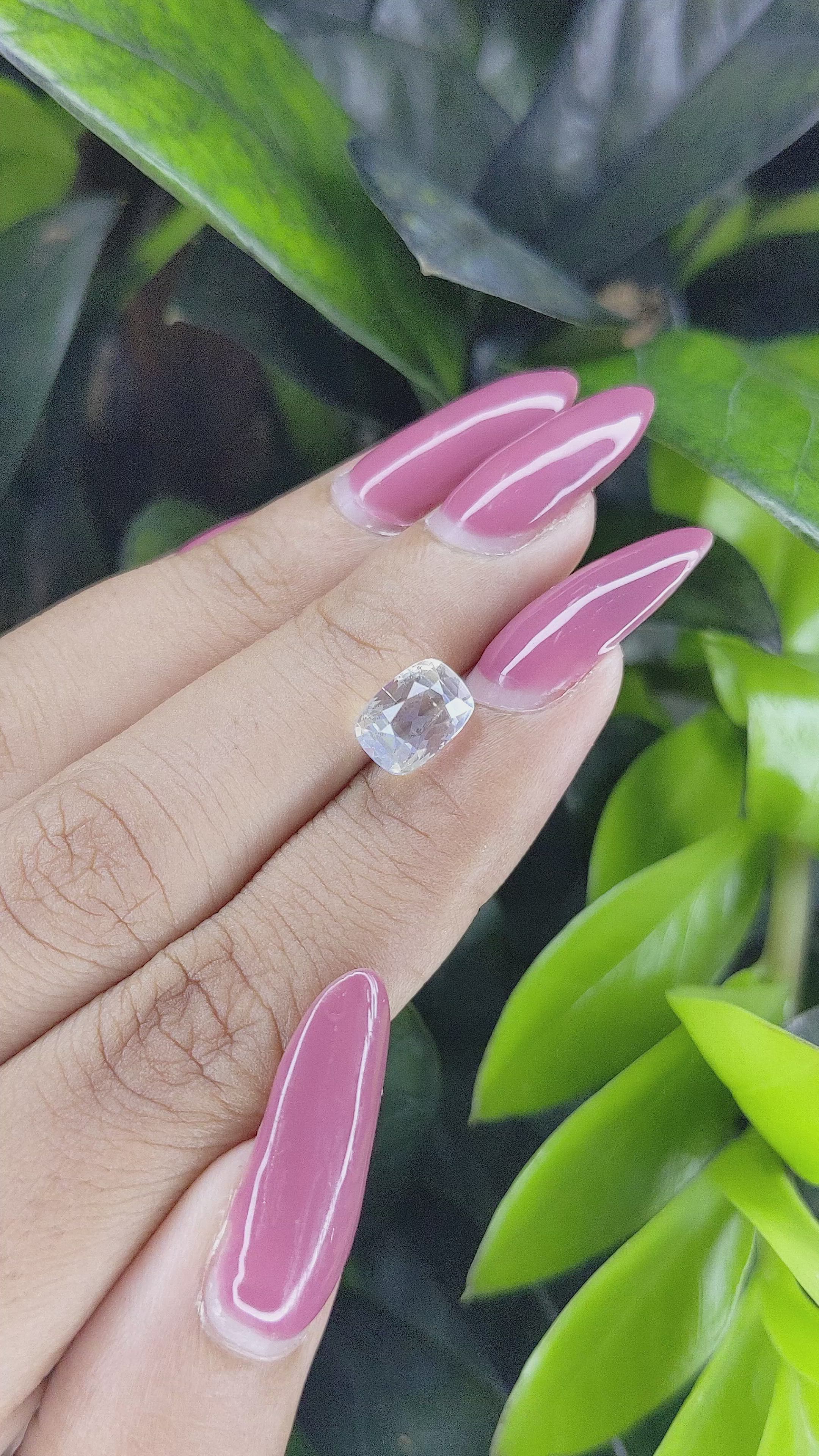 2.09 Ct. Moonstone from Madagascar Size Video