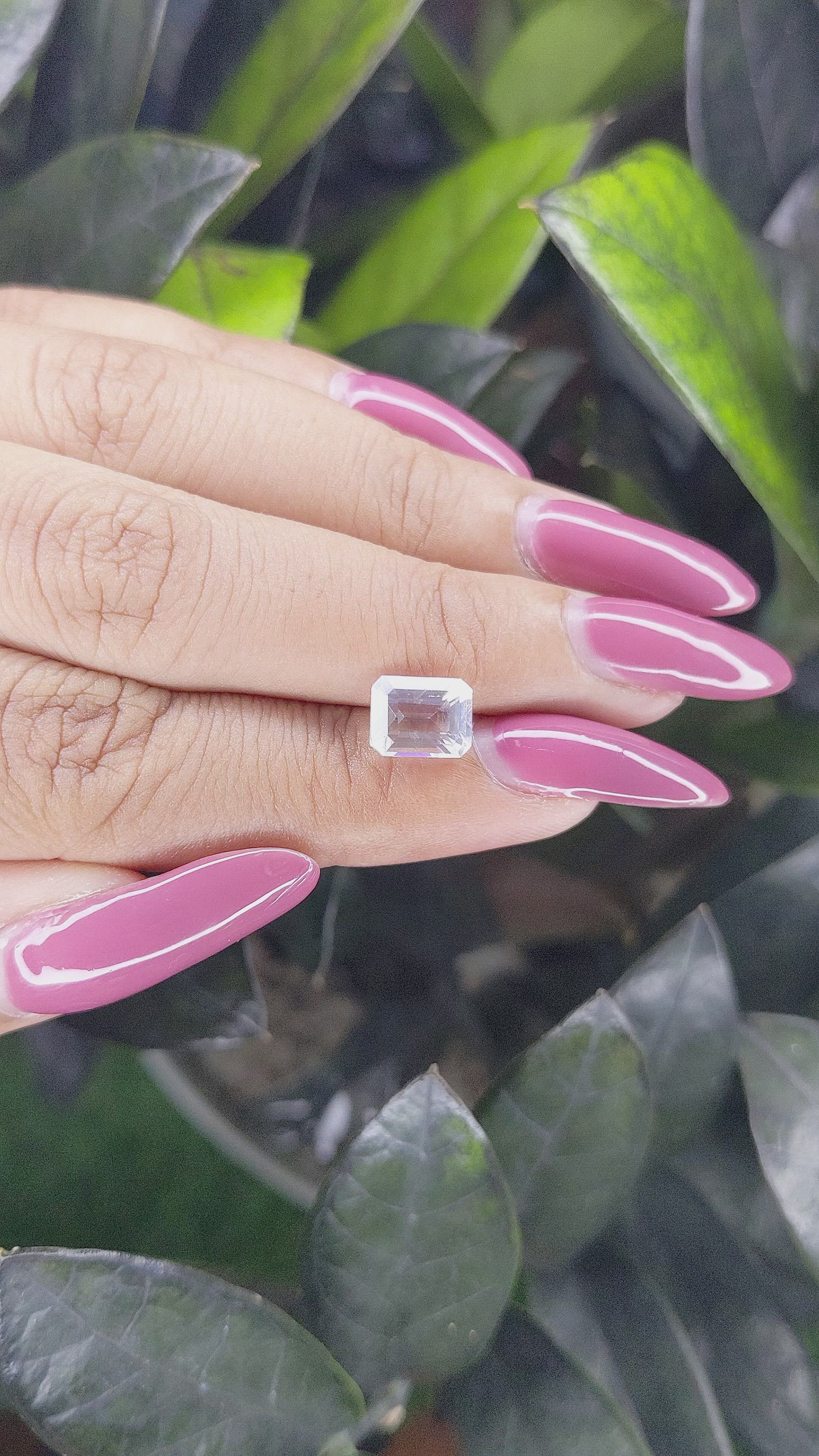 1.64 Ct. Moonstone from Madagascar Size Video